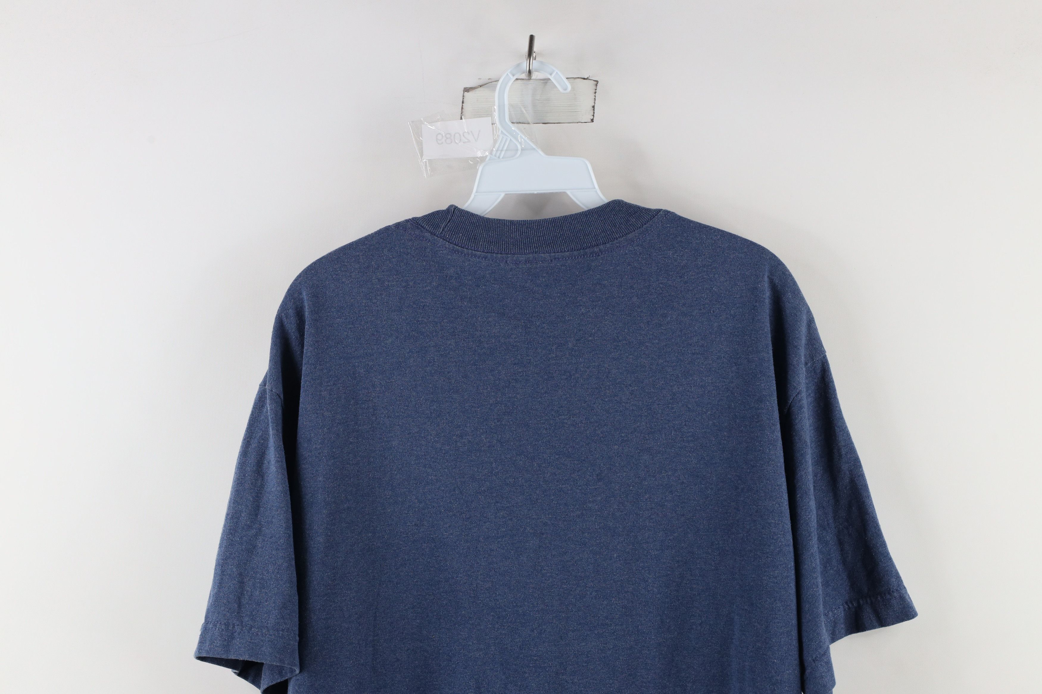 Vintage Vintage 90s Pepsi Cola Spell Out Short Sleeve T-Shirt Blue Size US L / EU 52-54 / 3 - 8 Thumbnail