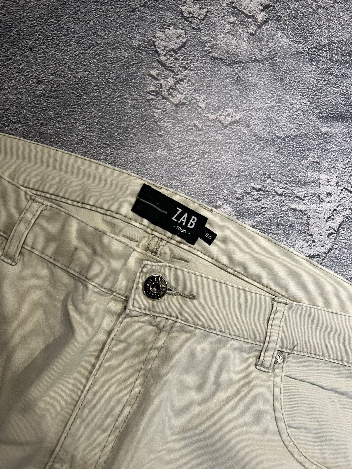 Vintage Japanese Wide Leg Baggy Streetwear Jeans Beige Size US 40 / EU 56 - 4 Thumbnail