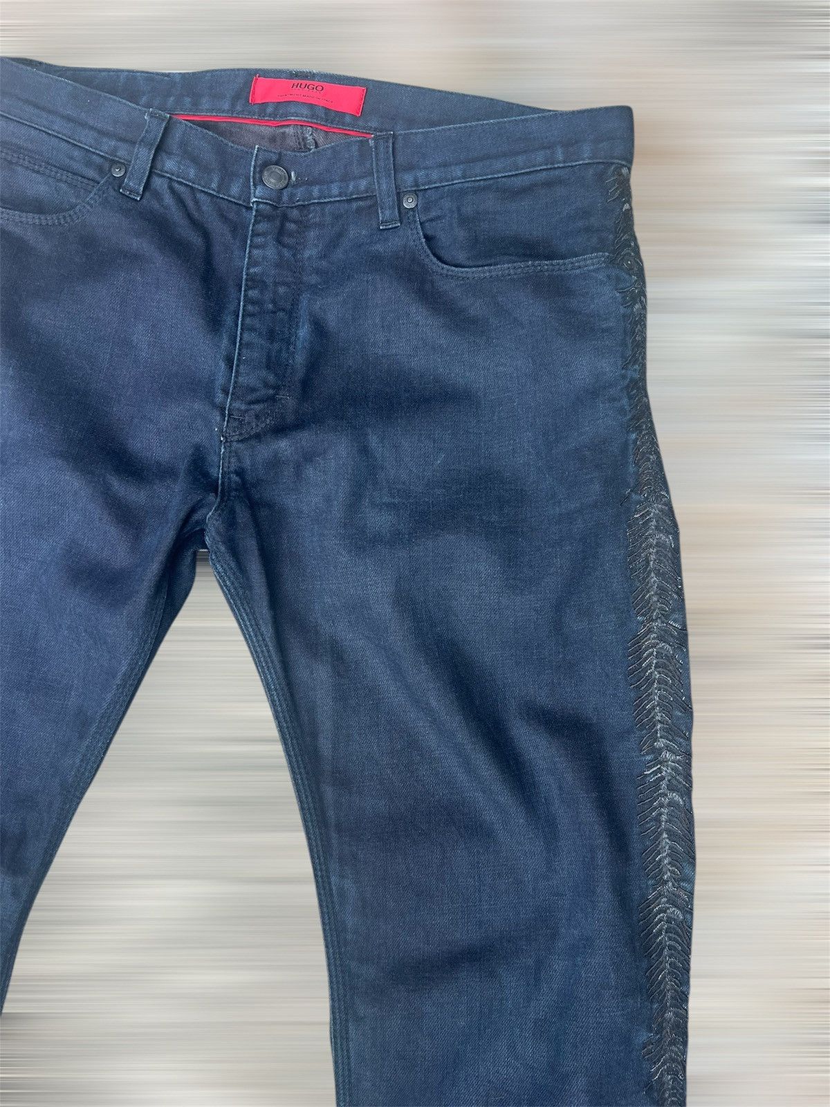 Hugo Boss RARE HUGO BOSS DENIM JEANS Size US 33 - 5 Thumbnail