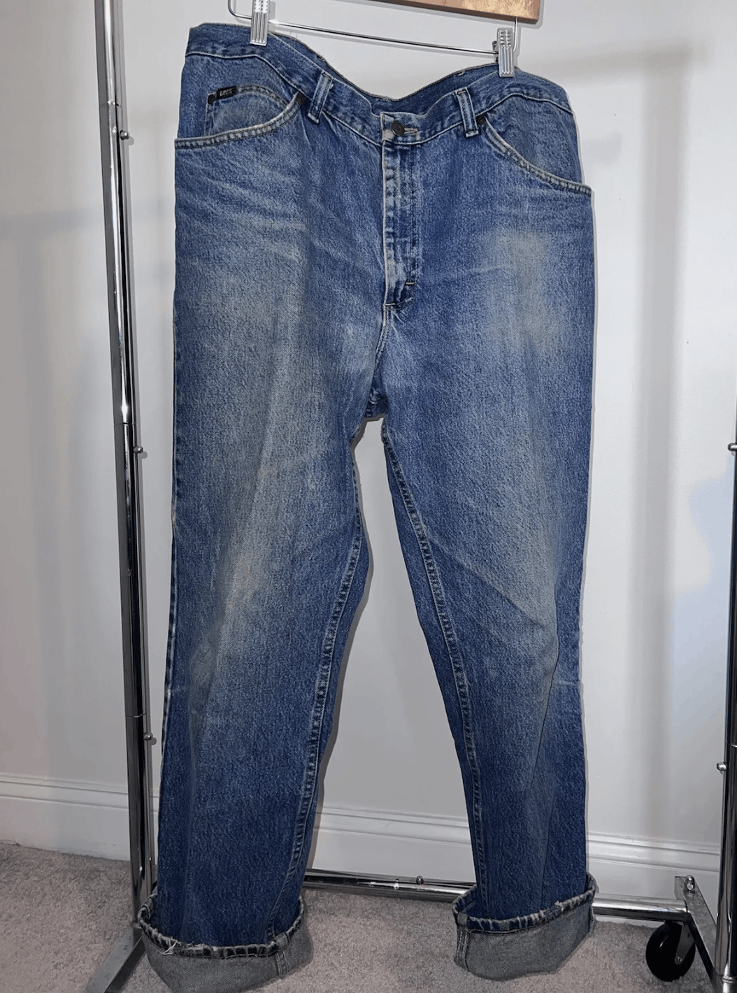 Lee Vintage 90S Lee Jeans 38 X 31 Size US 38 / EU 54 - 1 Thumbnail
