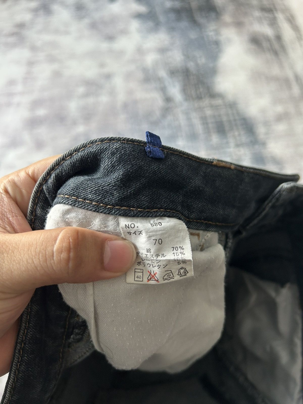 14th Addiction Flared Punk Rock Design Jeans Size US 30 / EU 46 - 15 Thumbnail