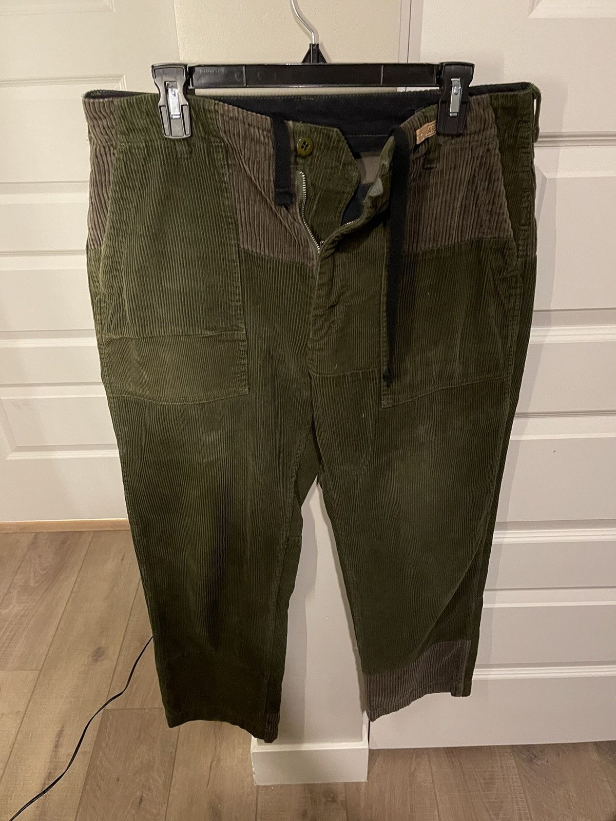 image of Engineered Garments Corduroyed Pants in Green, Men's (Size 33)