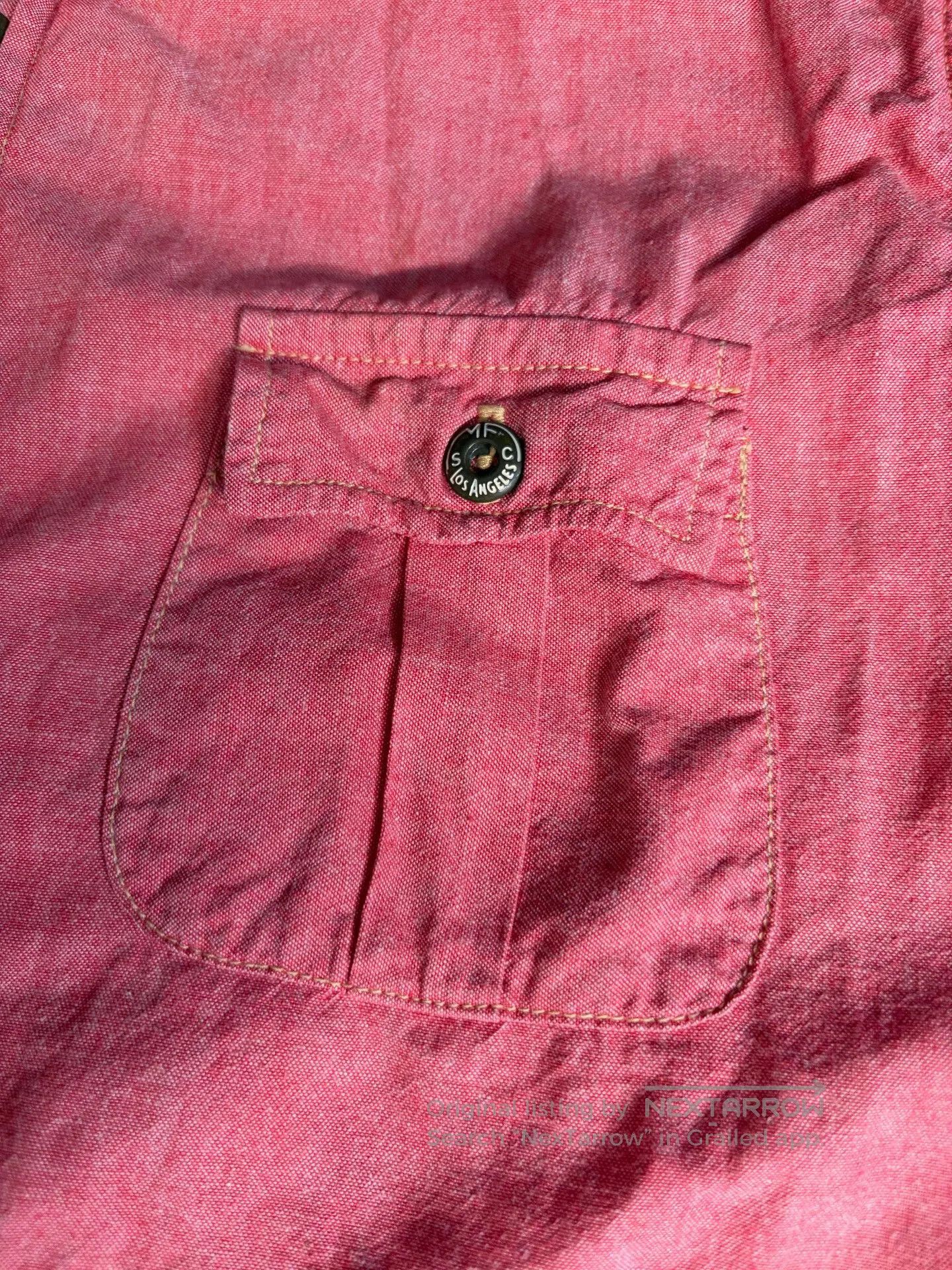 Mister Freedom Mister Freedom Early Shirt in Deep Red. Size US M / EU 48-50 / 2 - 5 Thumbnail