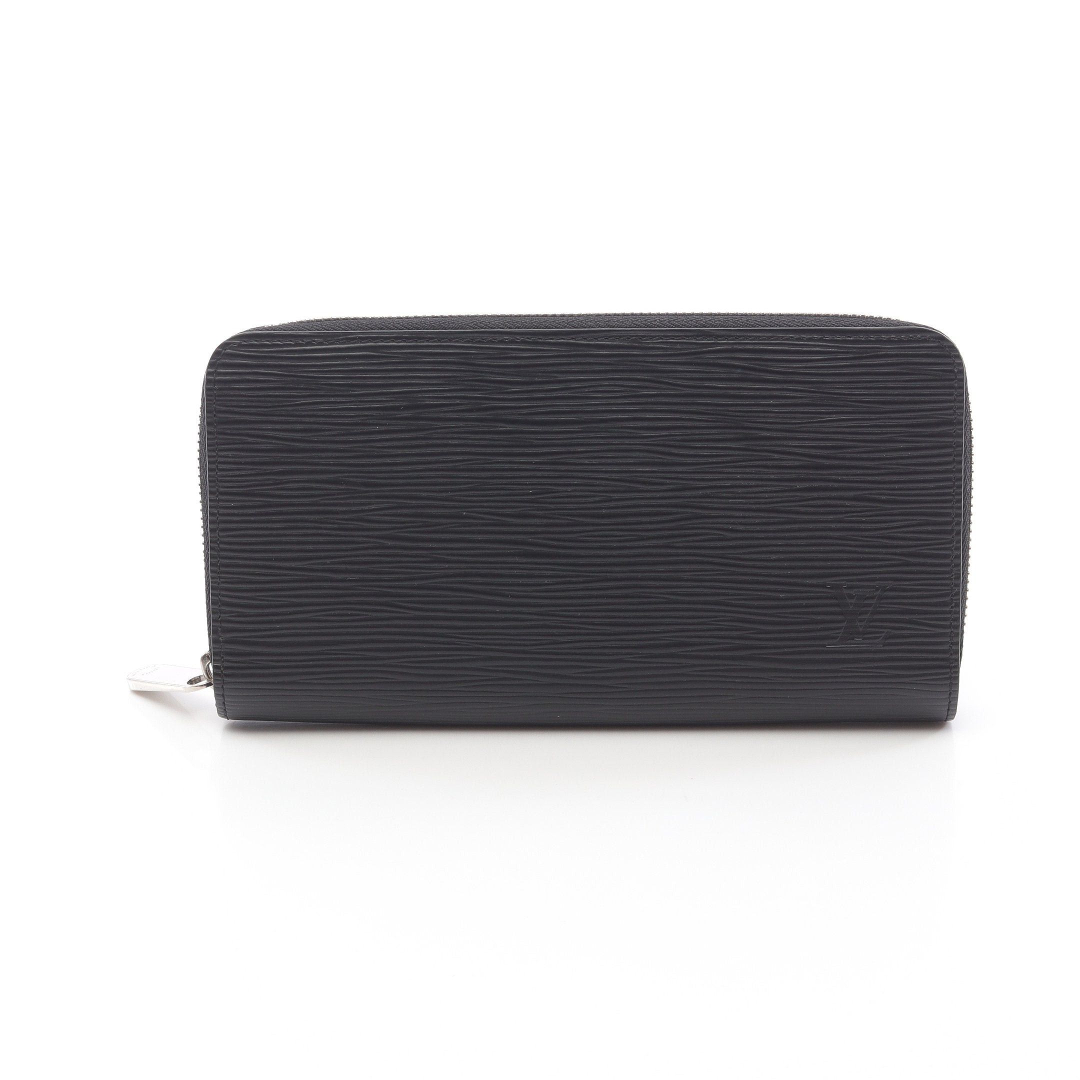 Louis Vuitton Louis Vuitton Zippy Wallet Epi Noir Round Zipper Long Leather Black Size ONE SIZE - 1 Thumbnail
