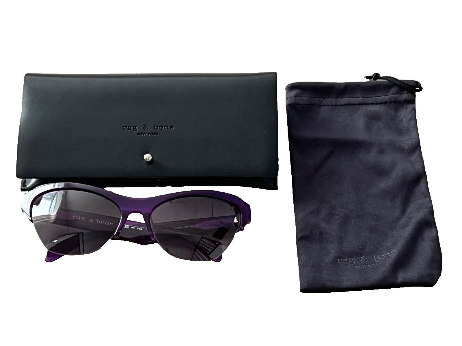 Rag & Bone RNB 1079/S Cat Eye Sunglasses Purple