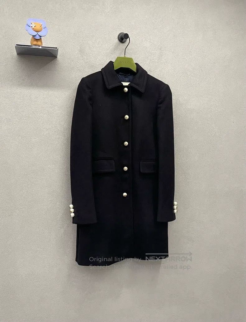 Gucci Gucci Black pearl coat Size XS / US 0-2 / IT 36-38 - 3 Thumbnail