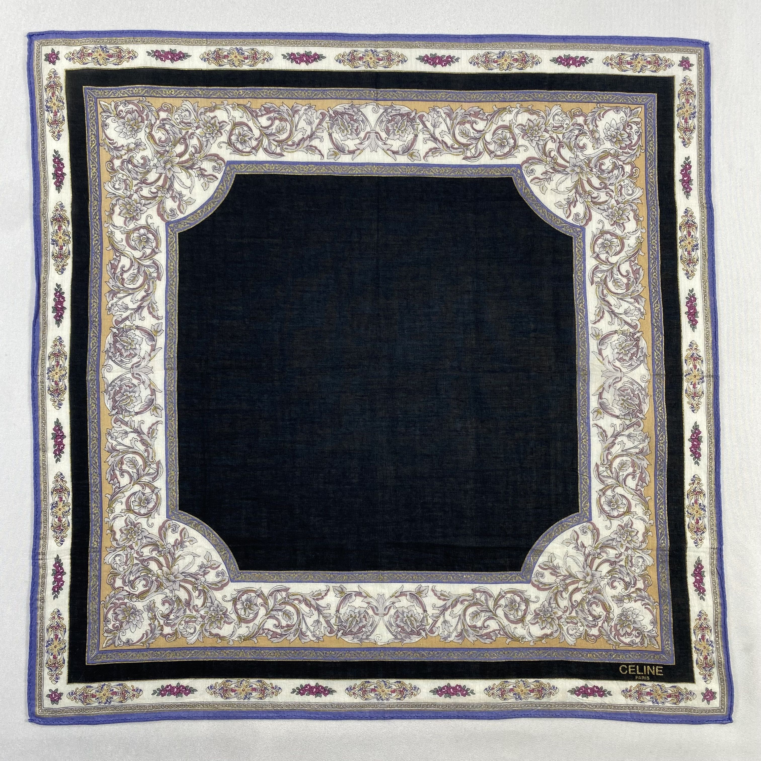 Celine × Vintage Celine Neckerchief / Bandana / Handkerchief-P917 Size ONE SIZE - 1 Thumbnail