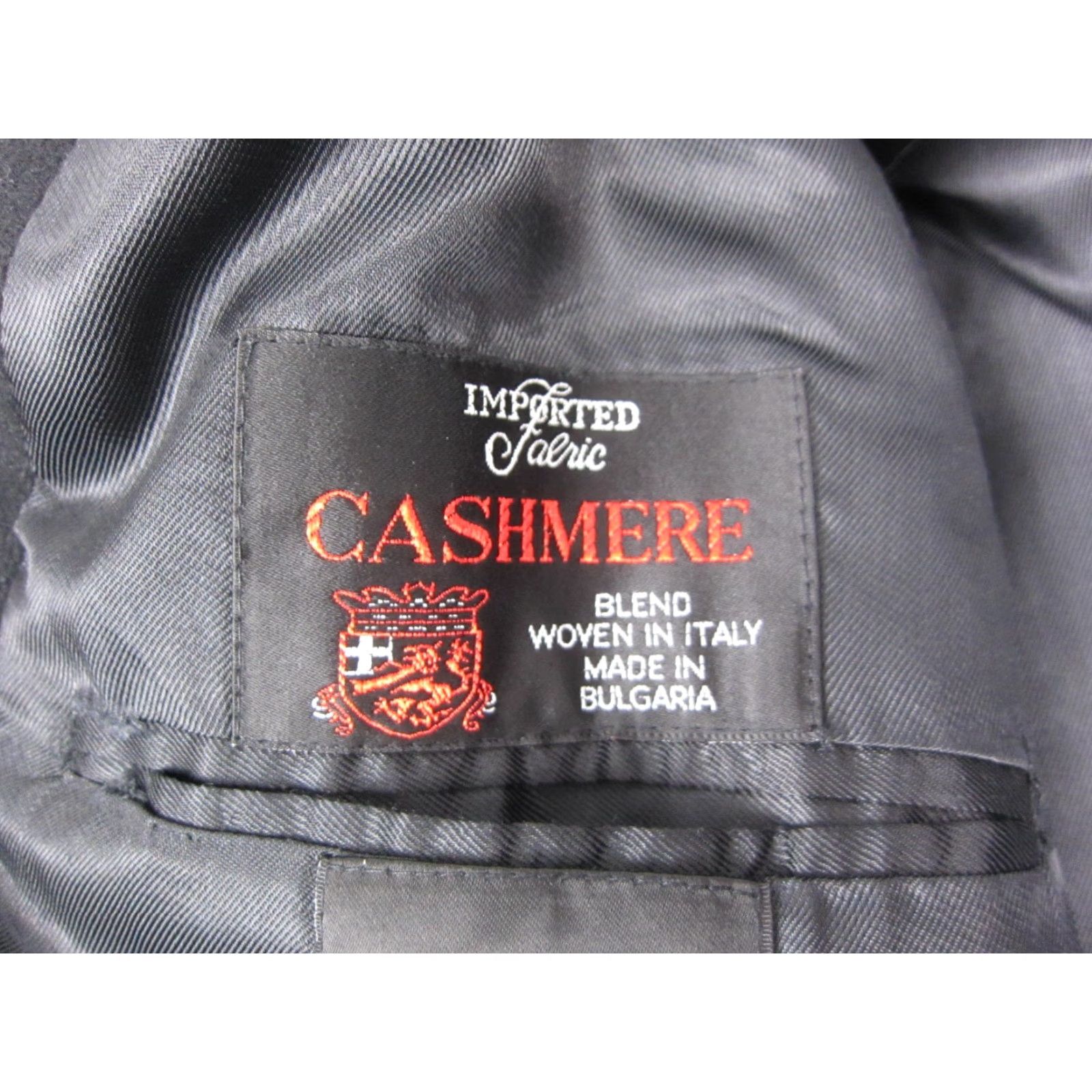 Vintage VINTAGE Silver Cloud Cashmere Trench Coat Mens 48L Black Overcoat Long Jacket Jacket Coat Overcoat Black 90s Mens Size US M / EU 48-50 / 2 - 5 Thumbnail