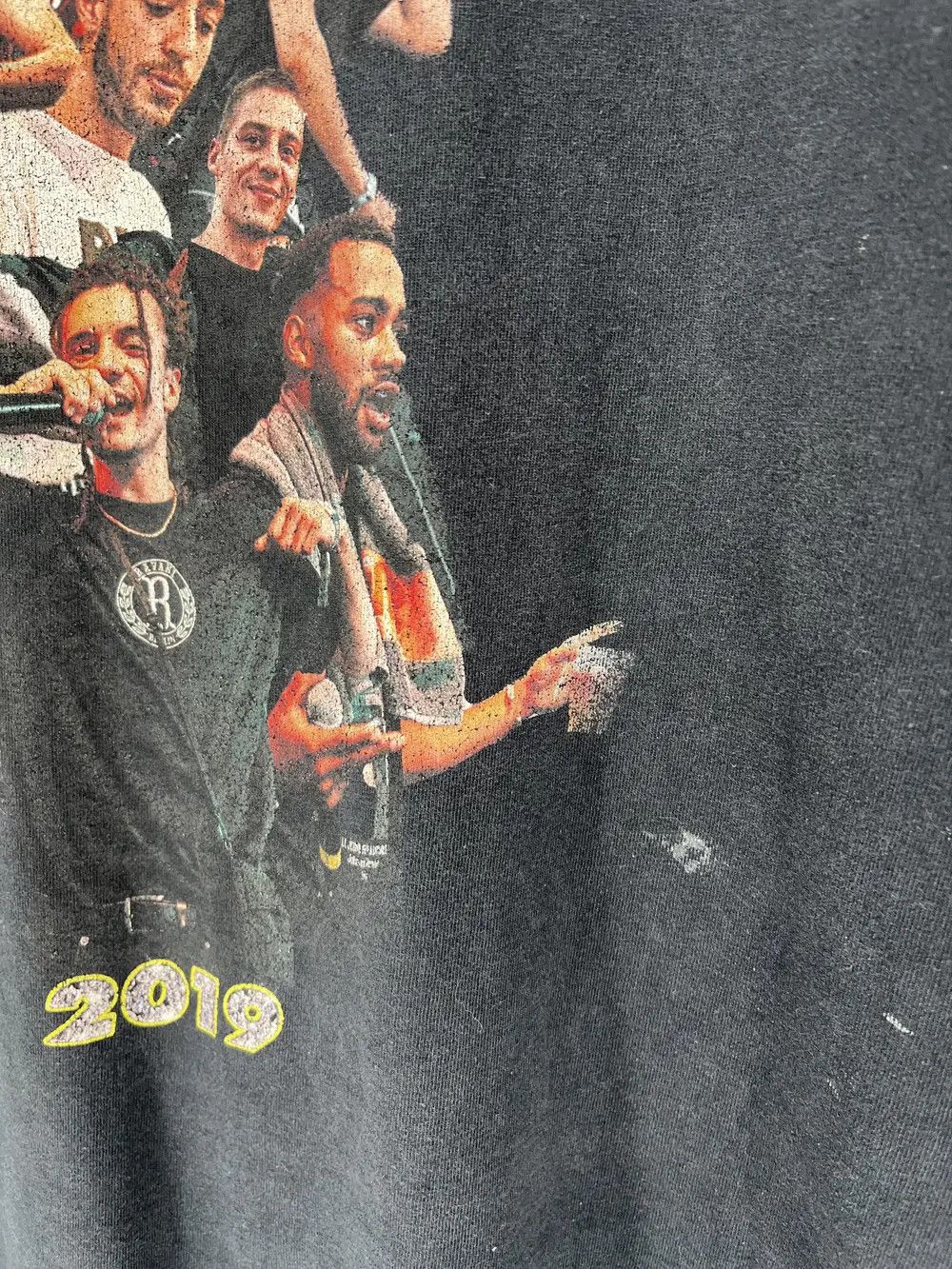 Band Tees × Rap Tees Vintage Tshirt Y2K Bananahaze "BHZ" Tour 2019 Size US L / EU 52-54 / 3 - 8 Thumbnail