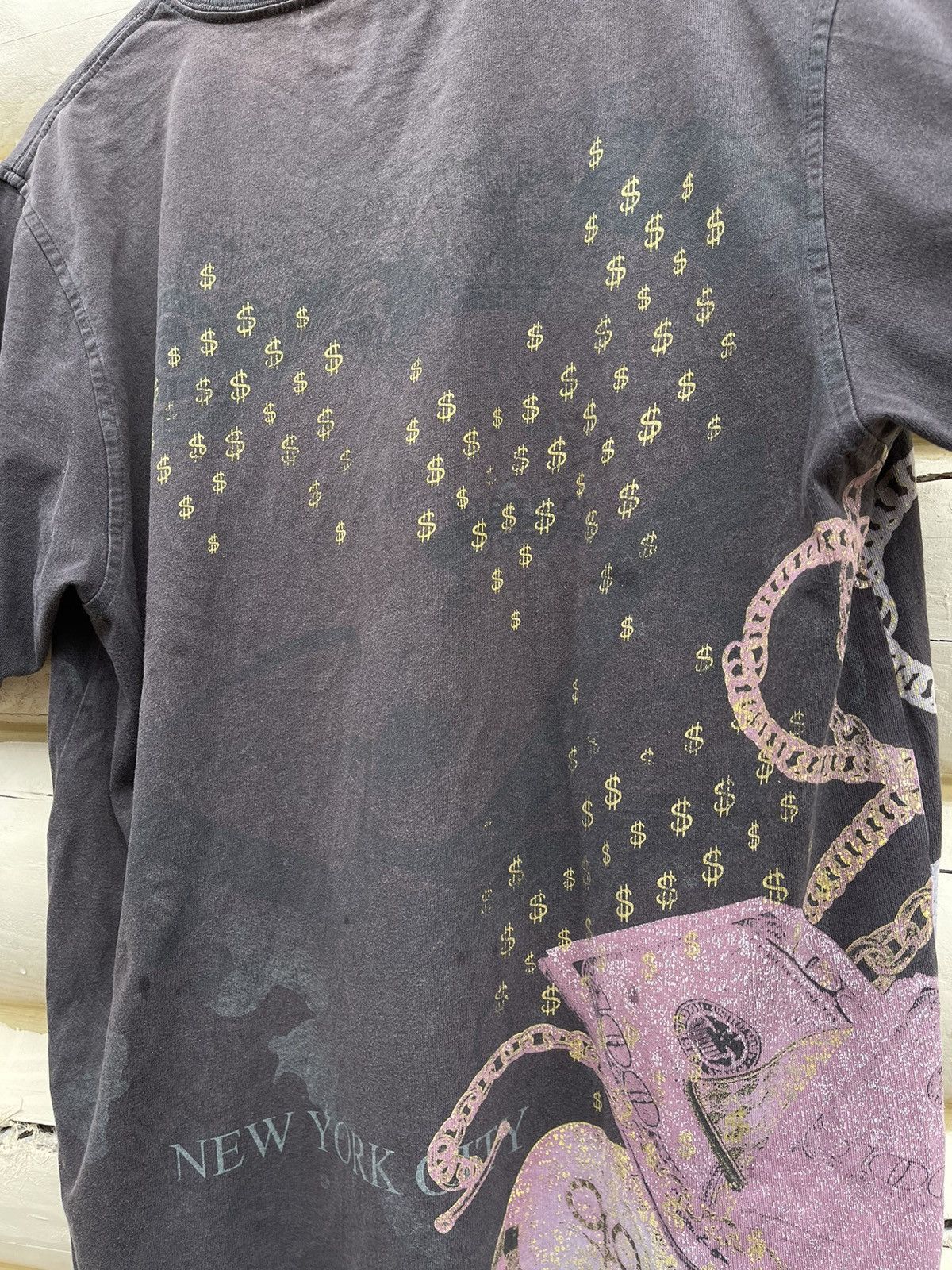 Ecko Unltd. 90’s Ecko Unltd. Vintage t-shirt tee money rolex cash rare Size US XL / EU 56 / 4 - 12 Thumbnail