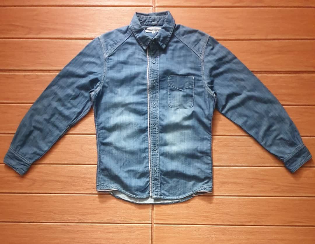 Japanese Brand Simplicite Salvedge Japanese brand shirt Size US S / EU 44-46 / 1 - 1 Thumbnail