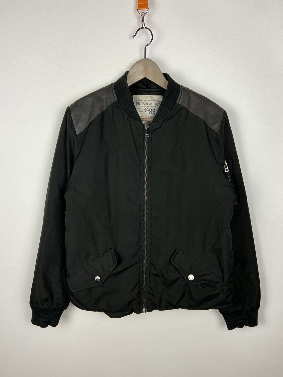 Zadig & Voltaire Zadig & Voltaire Kal Bombers Military Jacket Black Women's Size M / US 6-8 / IT 42-44 - 1 Thumbnail