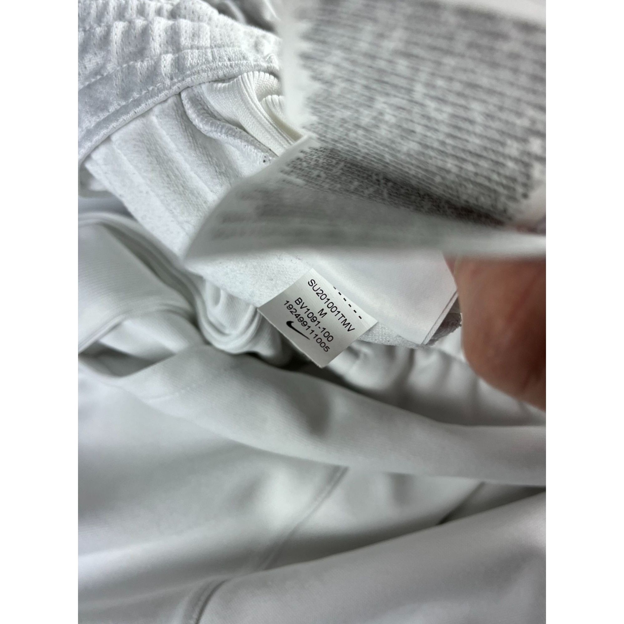 Nike × Vintage Nike Court White Track Pants Size US 33 - 6 Thumbnail