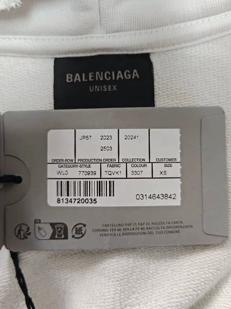 Balenciaga Balenciaga hoodie Size US XS / EU 42 / 0 - 5 Thumbnail