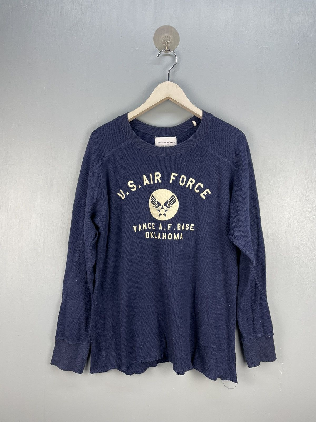 Japanese Brand Houston int U.S.AIR FORCE long sleeve tee Size US XL / EU 56 / 4 - 1 Thumbnail