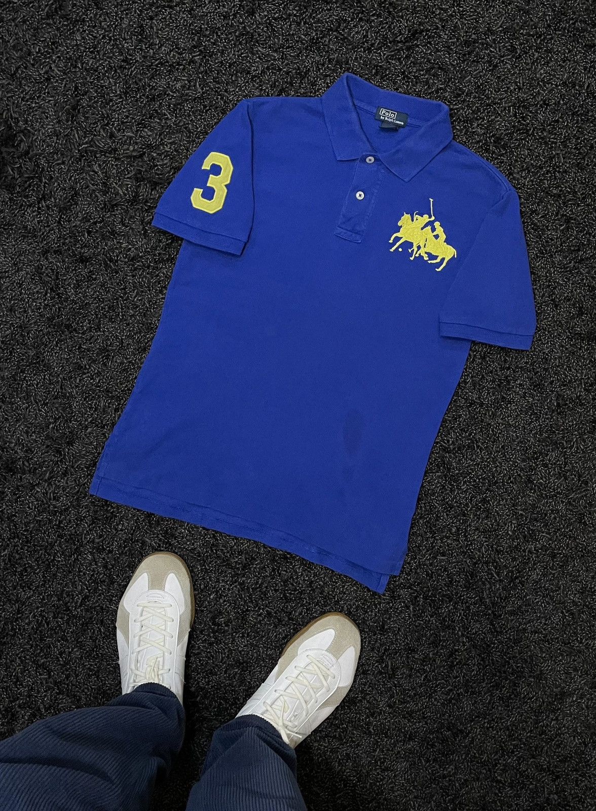Rugby Ralph Lauren VINTAGE POLO RALPH LAUREN RUGBY 3 BIG PONY Polos Tee Y2K Size US S / EU 44-46 / 1 - 8 Thumbnail