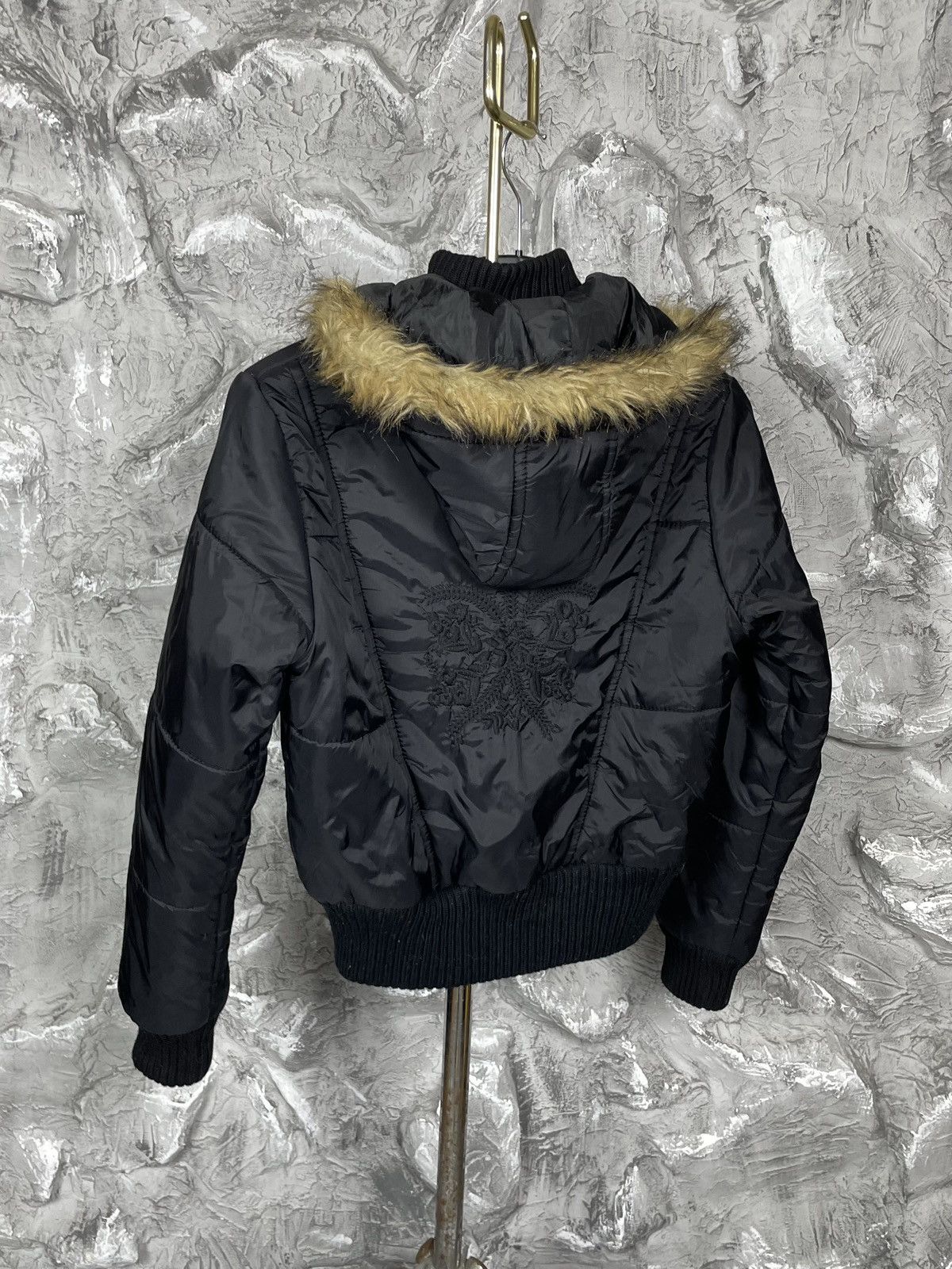 Hysteric Glamour Y2K 2000s Fur Japanese Nylon Bomber IfSixWasNine LGB Style Size US S / EU 44-46 / 1 - 6 Thumbnail