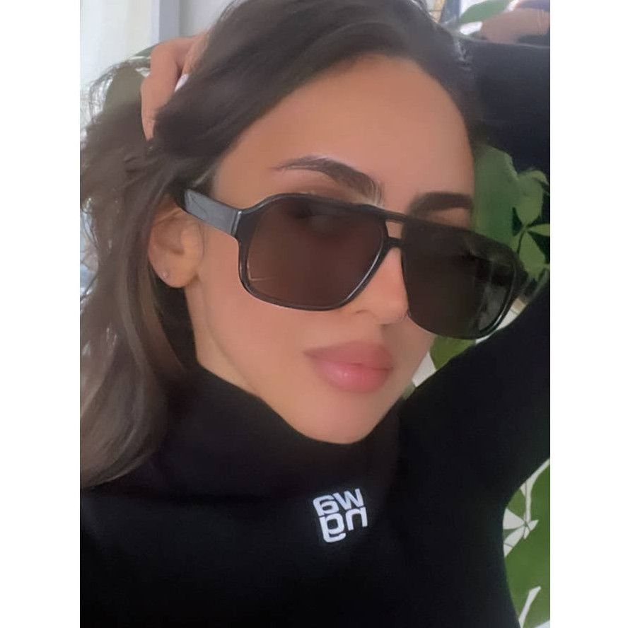 image of New Gucci Gg1342S Black Unisex Aviator Sunglasses, Men's