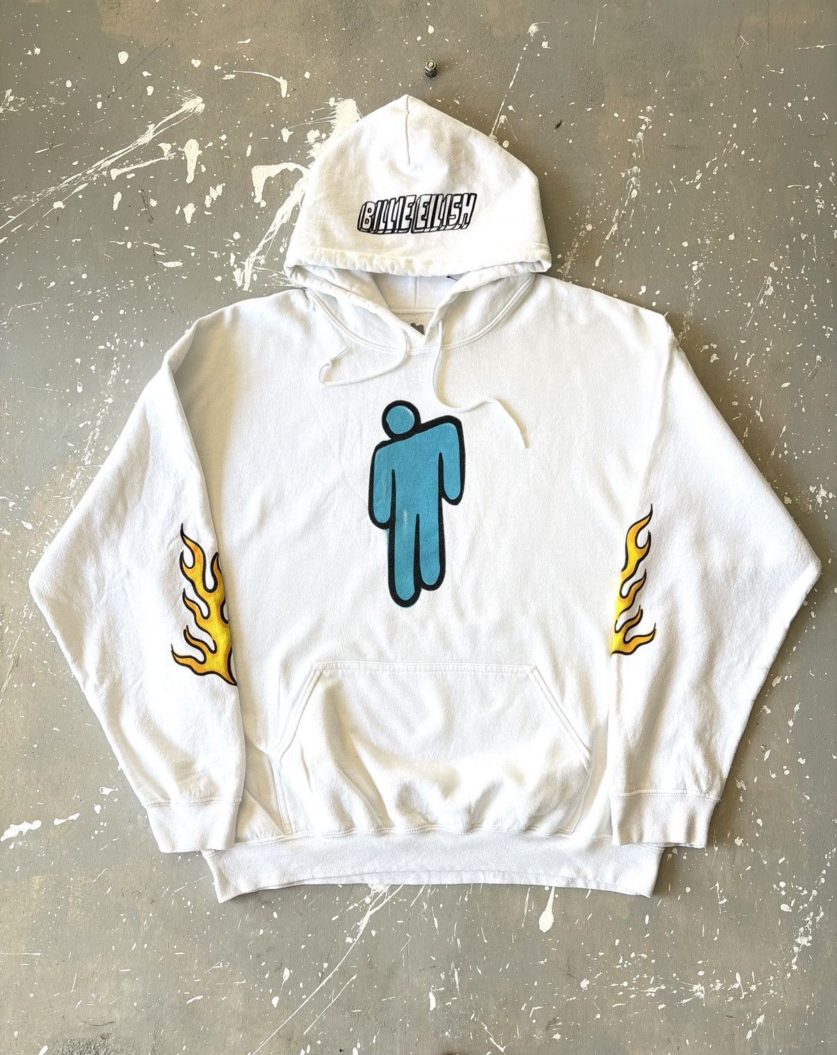 Billie Eilish Billie Eilish Official World Tour 2019 Hoodie Sweatshirt Size US XL / EU 56 / 4 - 1 Thumbnail