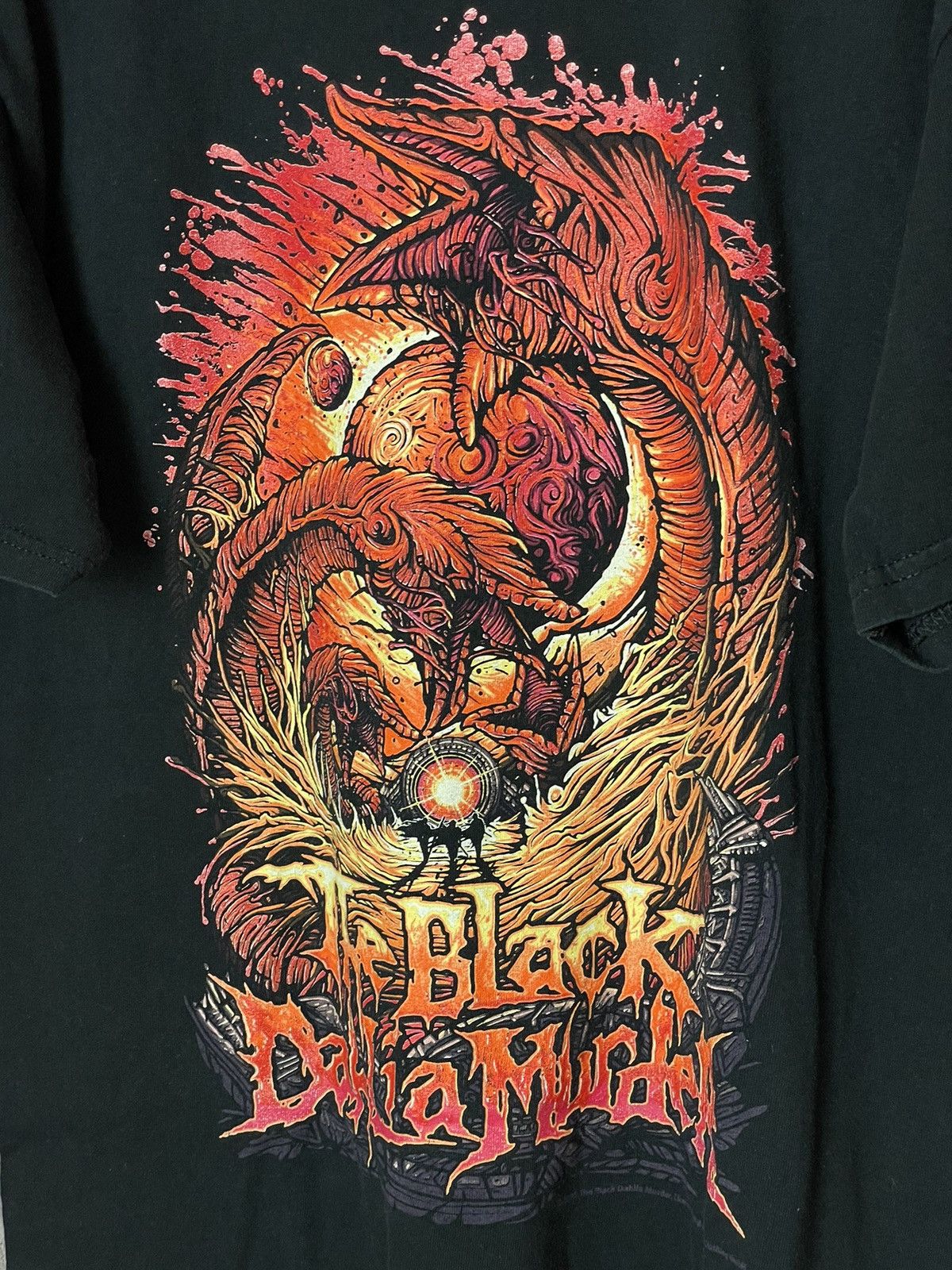 Band Tees Crazy vintage y2k the black dahlia murders band black tshirt Size US L / EU 52-54 / 3 - 6 Thumbnail