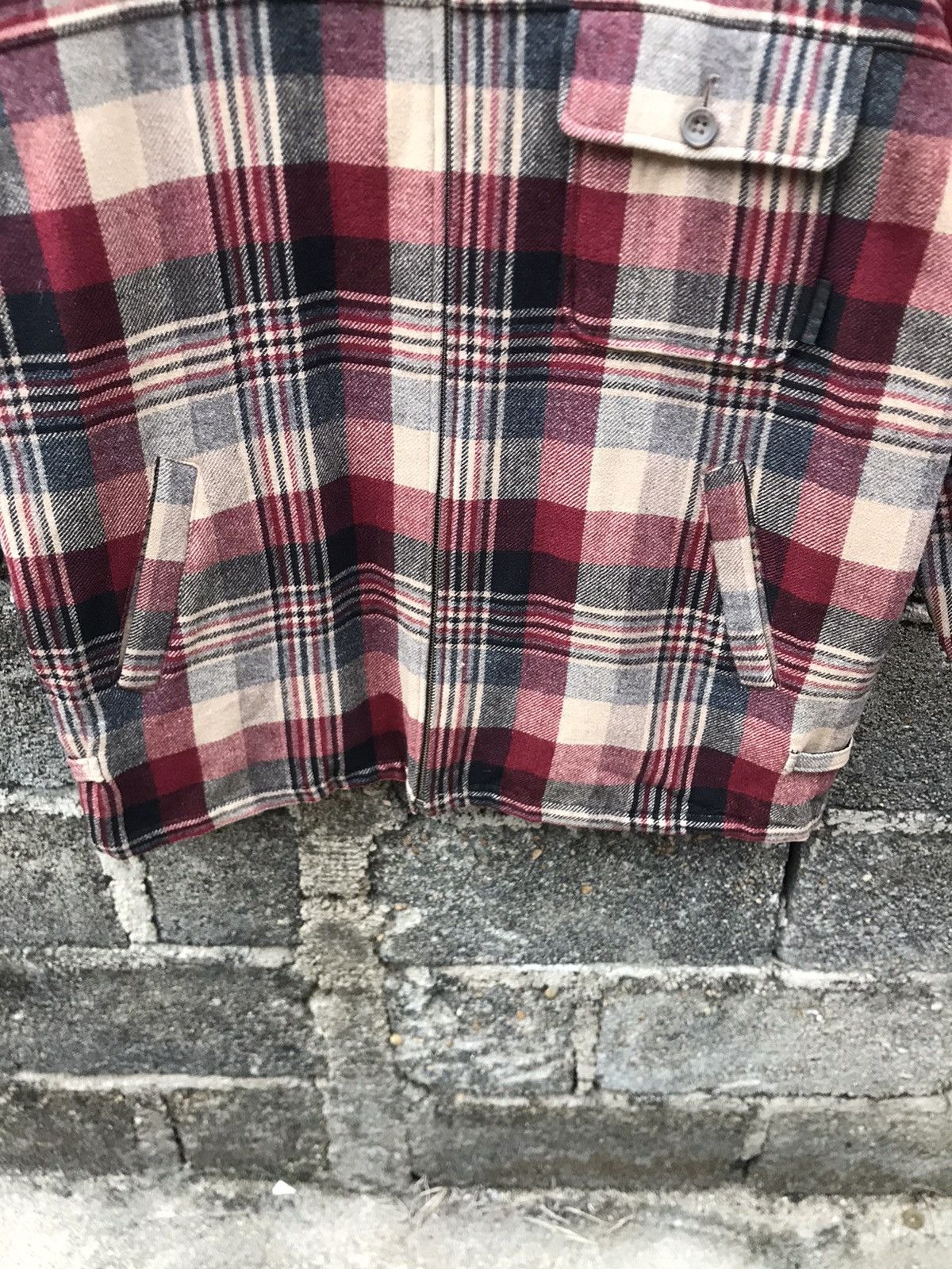 Japanese Brand ⚡️Vintage NPCA Flannel Wool Herrington Jacket Size US L / EU 52-54 / 3 - 4 Thumbnail