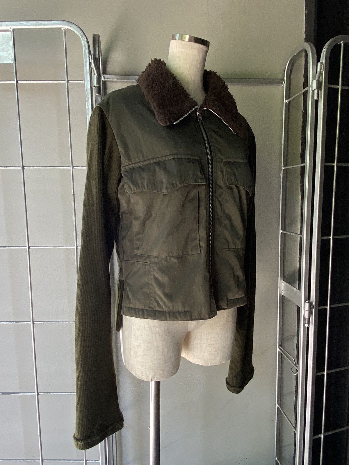 Japanese Brand SCHEME WARRIORS Jacket with Shearling Collar Size S / US 4 / IT 40 - 17 Thumbnail
