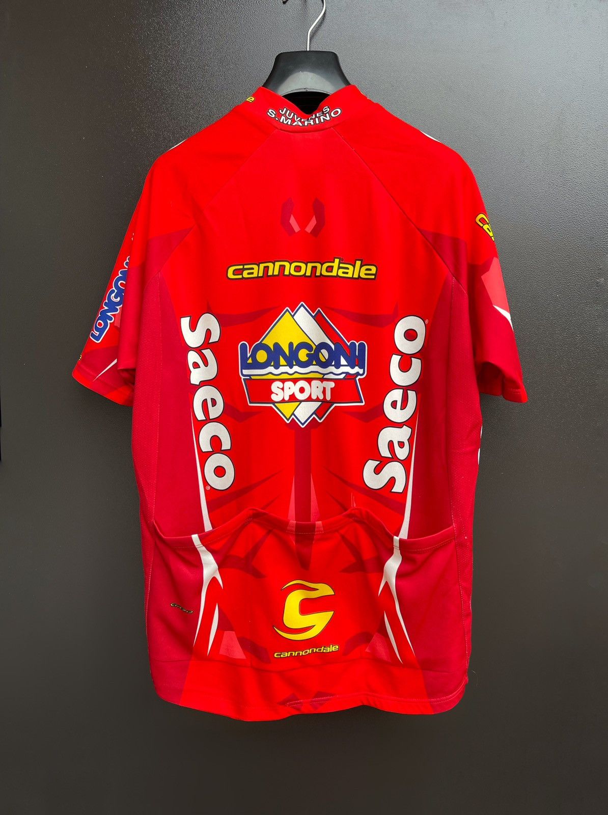 Sports Specialties Team Saeco 2000s Cannondale cycling shirt Bicycle jersey Size US L / EU 52-54 / 3 - 8 Thumbnail