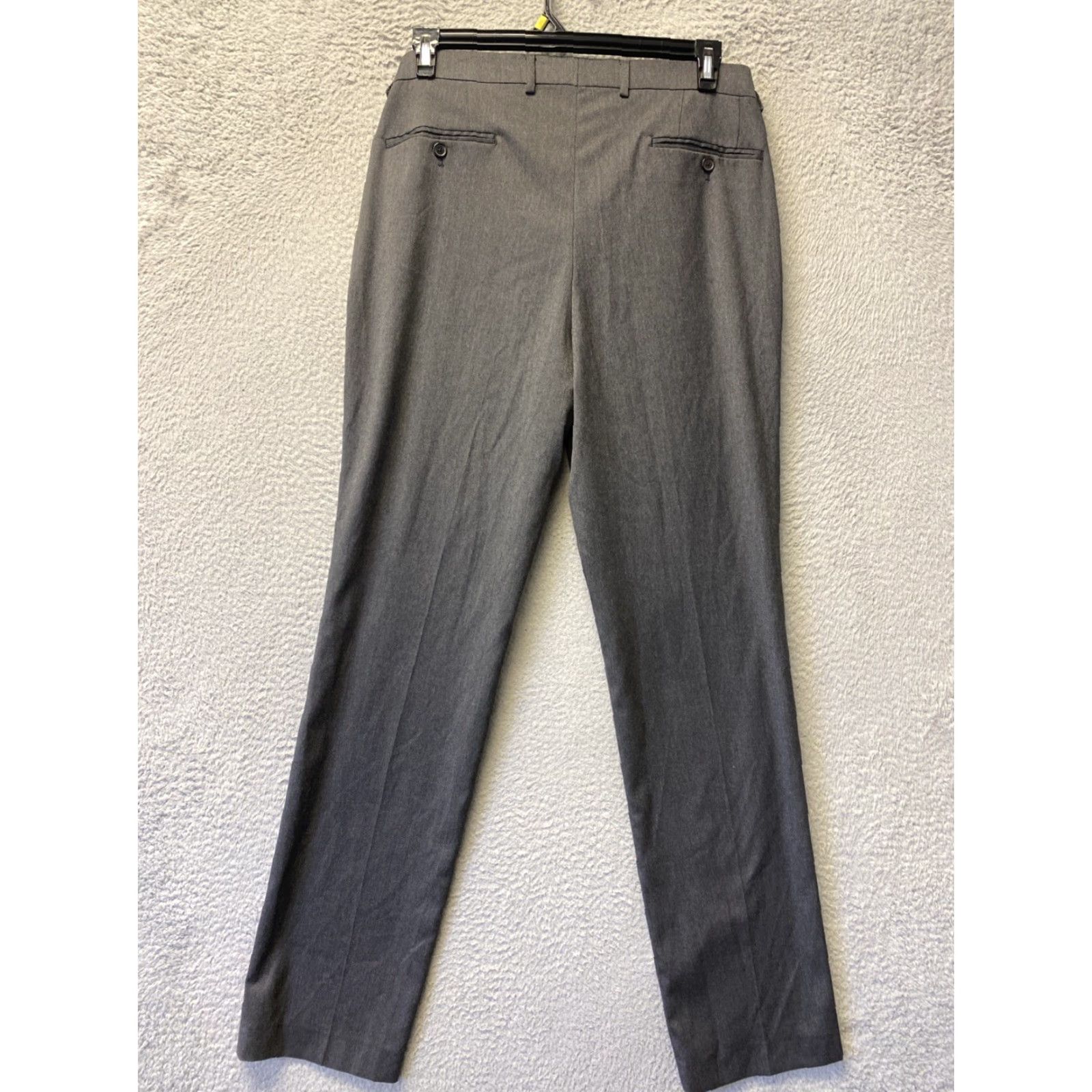 Polo Ralph Lauren Polo Ralph Lauren Pants Dress Pants Men 34x34 Gray Dark Gray Polyester Rayon Zip Button Flat Front Straight Classic Dress Pants Vintage? No. (No N/A) Size US 34 / EU 50 - 6 Thumbnail