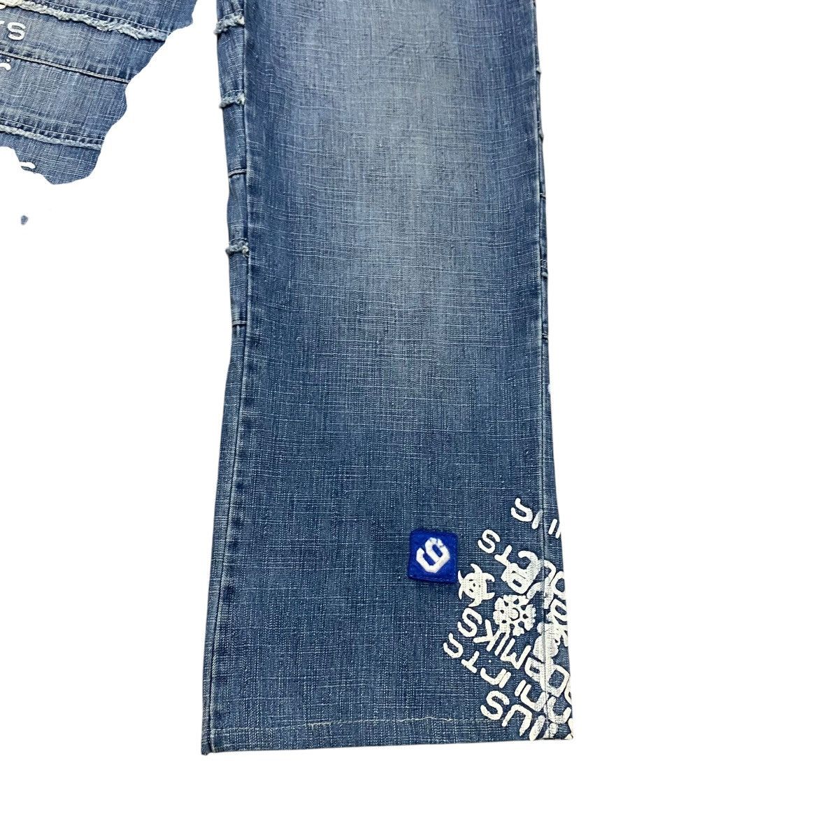 Akademiks Vintage Akademiks Denim Painter Baggy Jeans Size US 35 - 8 Thumbnail