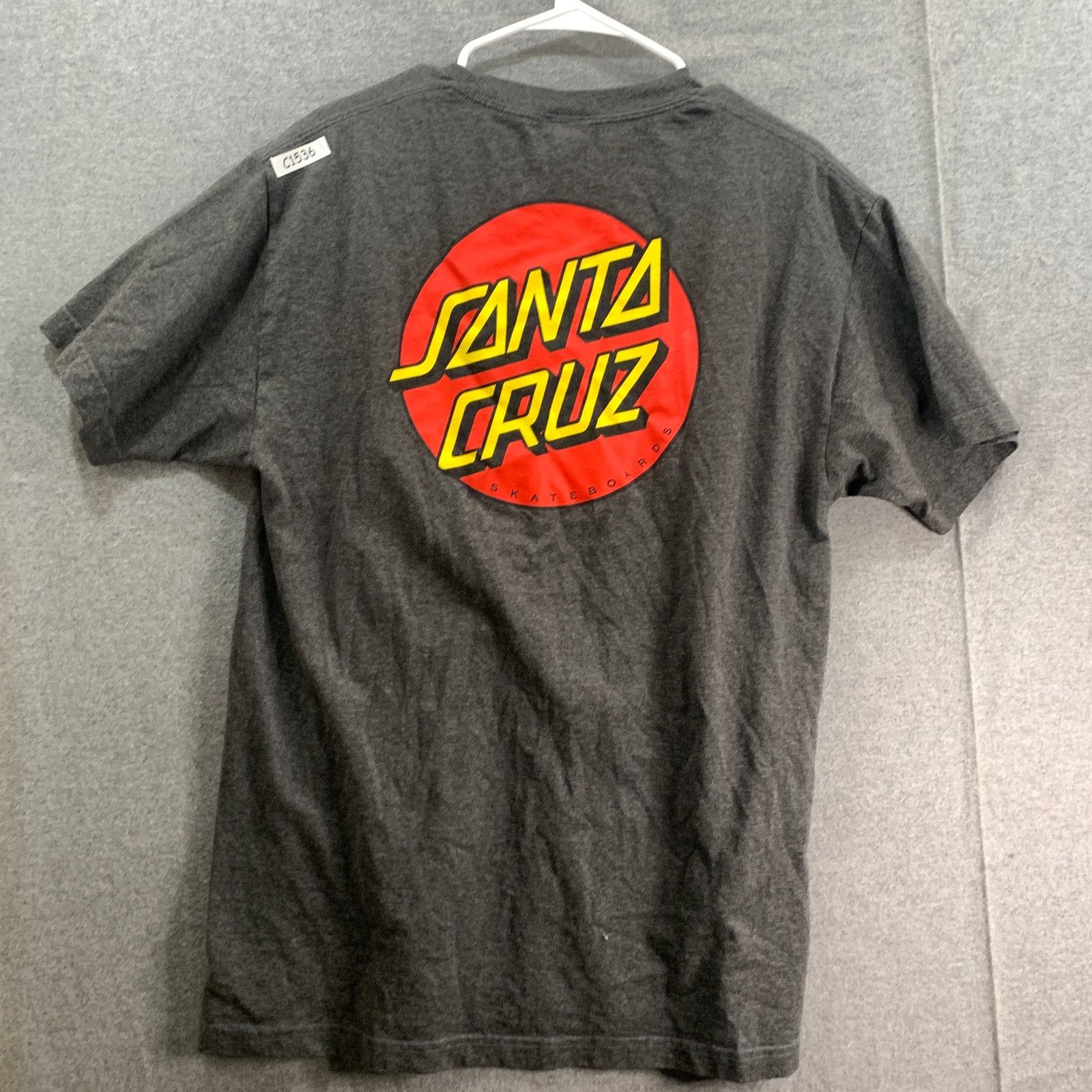 Other Santa Cruz Gray Shirt Adult Large Casual T Shirt Mens Size US L / EU 52-54 / 3 - 2 Thumbnail