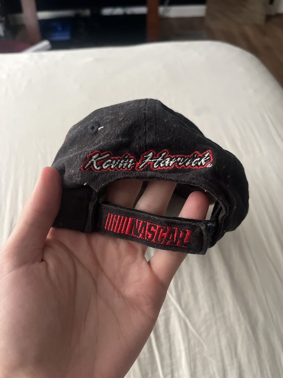 NASCAR Vintage Nascar Budweiser Kevin Harvick 29 Men’s Hat Size ONE SIZE - 3 Thumbnail