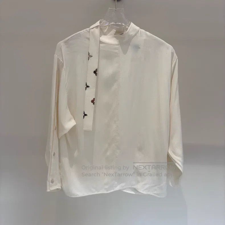 Louis Vuitton Louis Vuitton FW21 Mini Monogram Jacquard Long Sleeve Shir Size XXS / US 00 / IT 34 - 1 Thumbnail