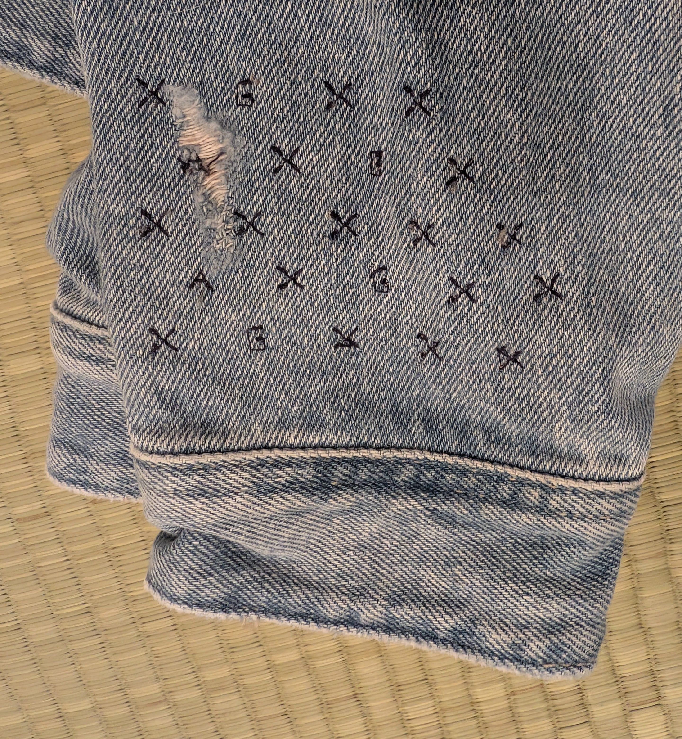 AG Adriano Goldschmied ONE OF A KIND Adriano Goldschmeid AG-ED Denim Jacket Size US M / EU 48-50 / 2 - 11 Thumbnail