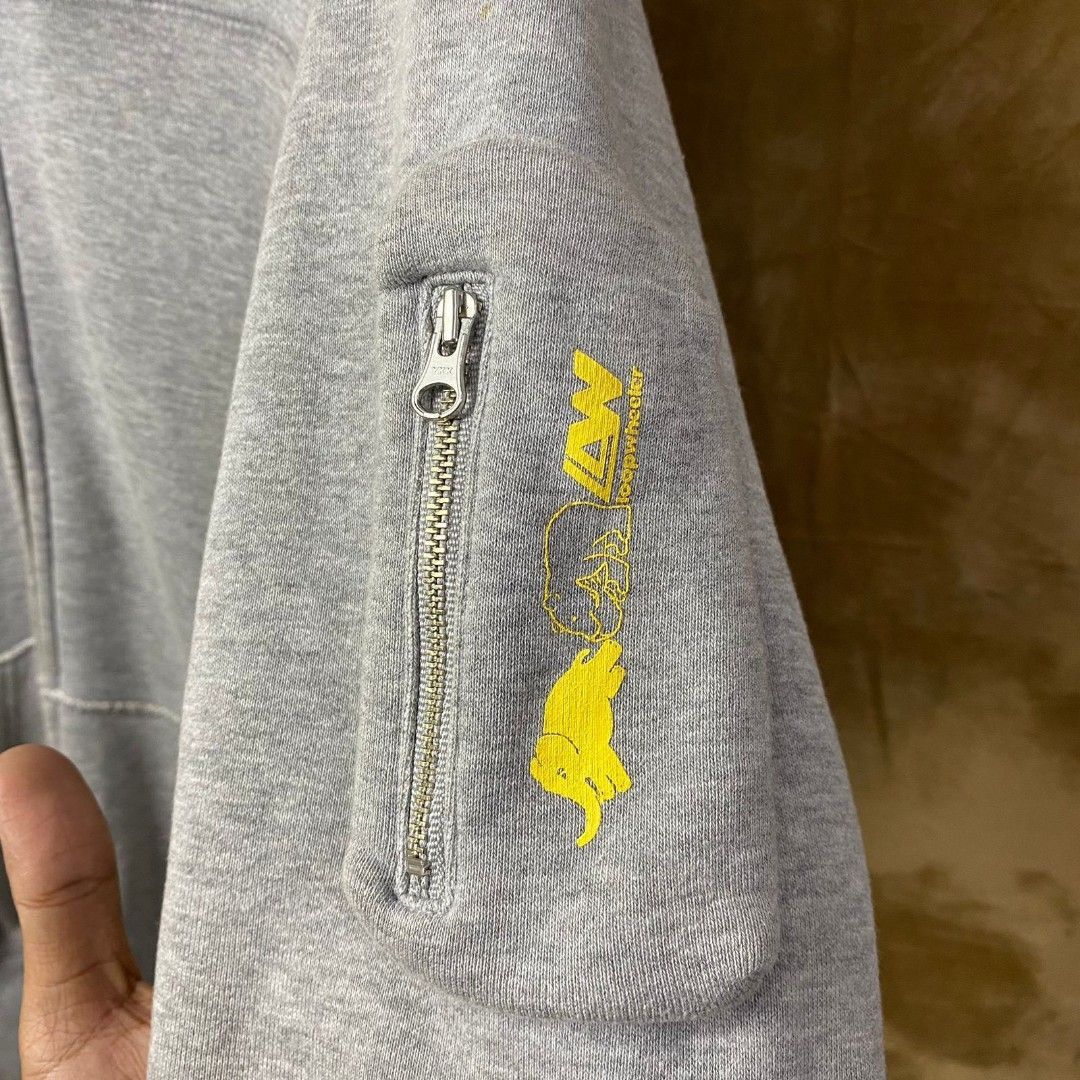 GmbH 2009 Loopwheeler X GmbH - Hooligan Masked Zip Hoodie Size US L / EU 52-54 / 3 - 6 Thumbnail