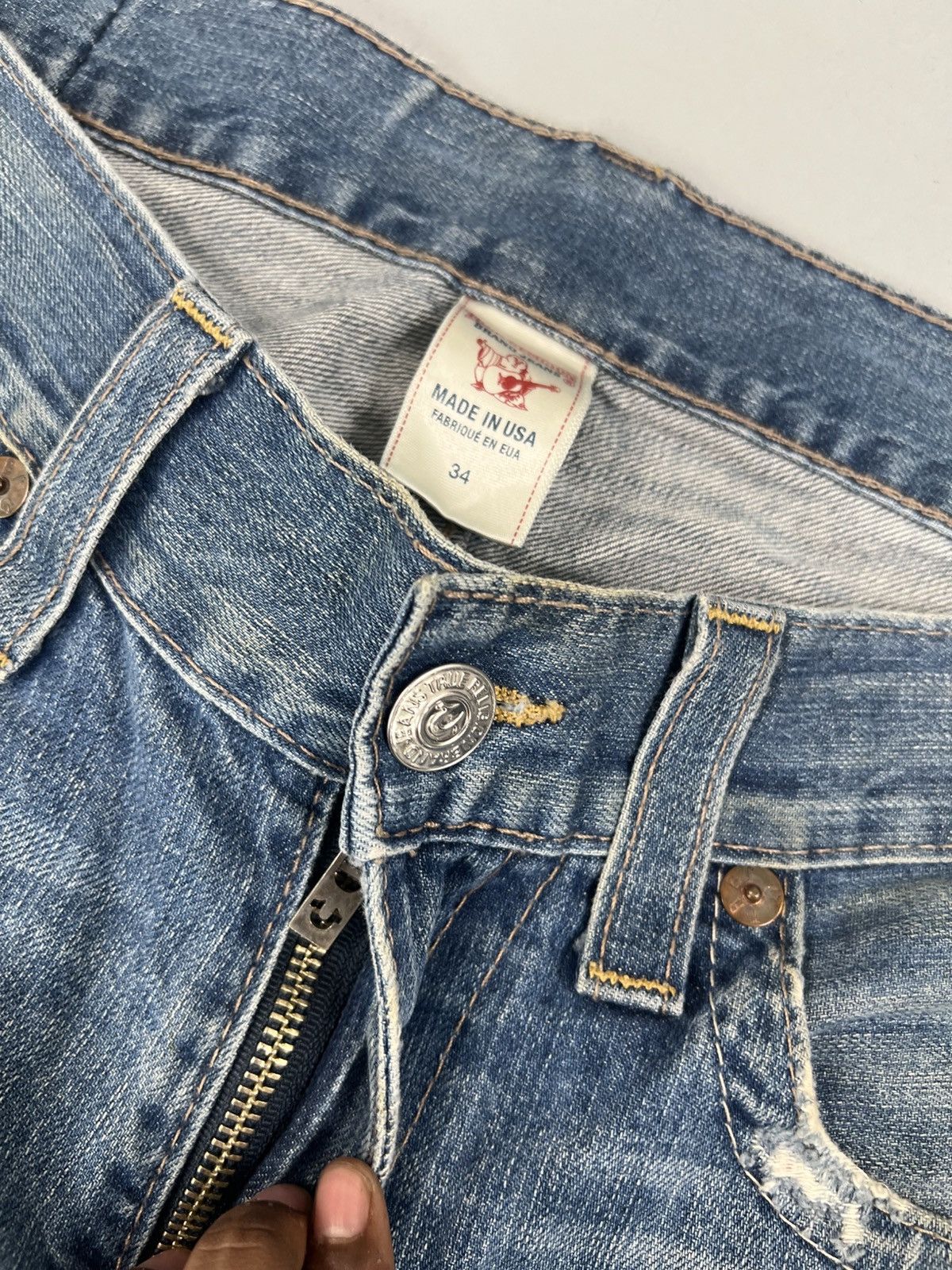 True Religion Vintage true religion straight denim Size US 38 / EU 54 - 5 Thumbnail