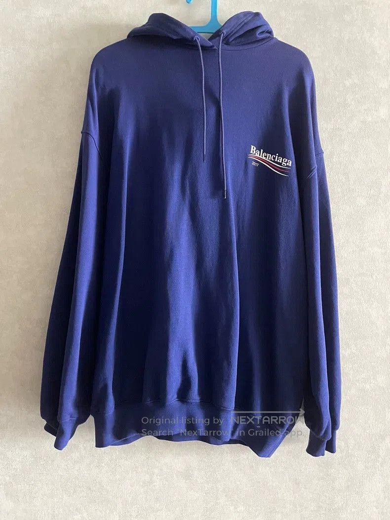 Balenciaga Balenciaga Wavy Coke Hooded Sweatshirt Size US M / EU 48-50 / 2 - 1 Thumbnail
