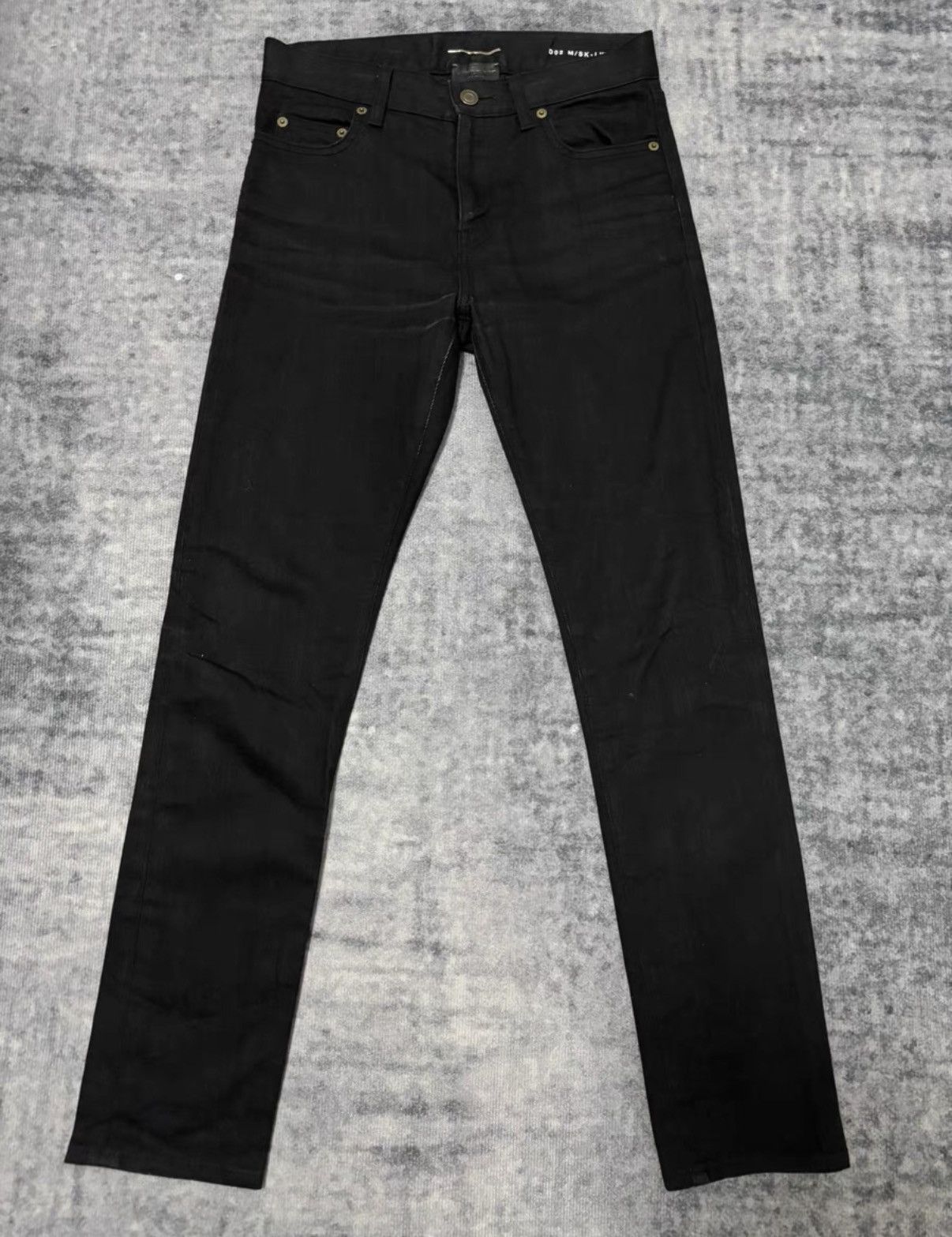 Saint Laurent Paris Saint Laurent (SLP) 16SS Stretch Skinny Basic Denim Jeans Size US 27 - 1 Thumbnail