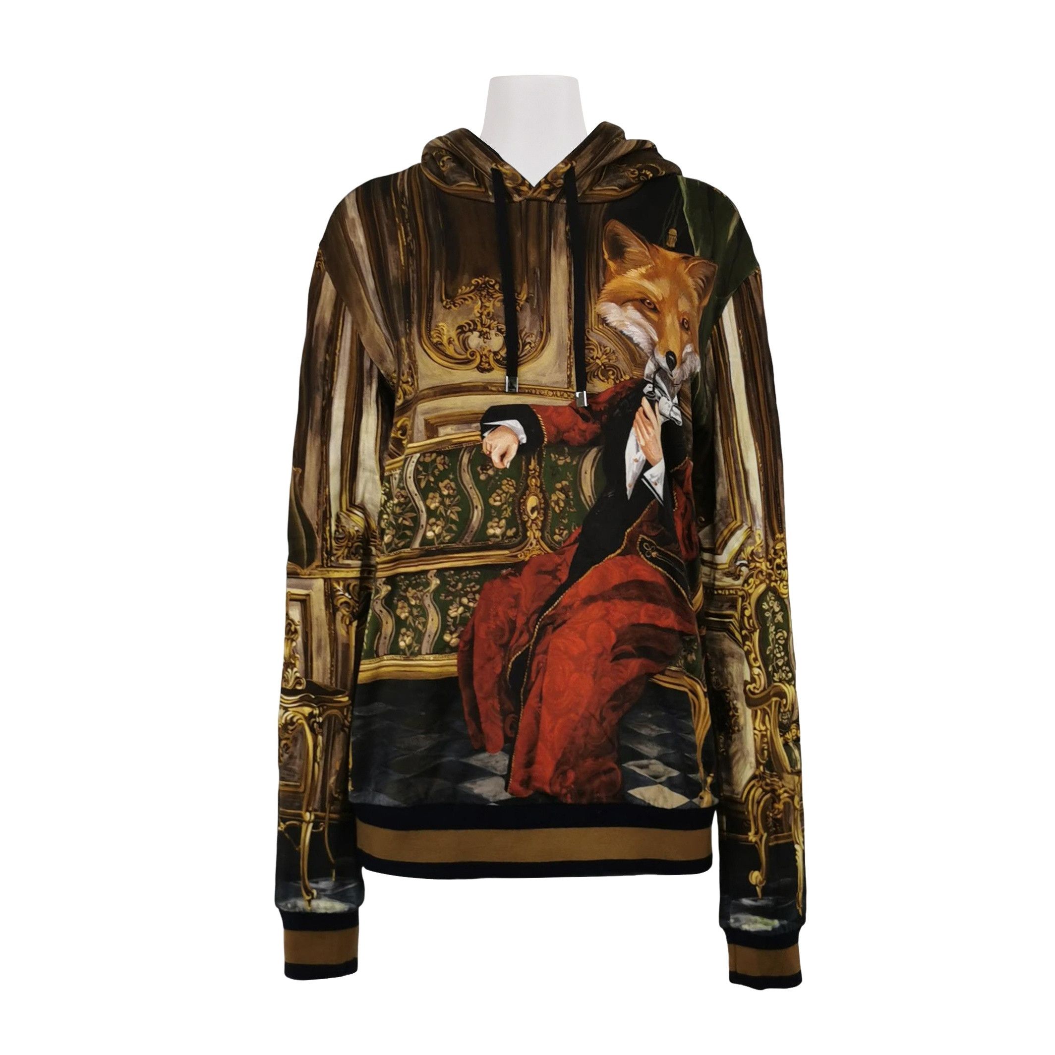Dolce & Gabbana Dolce & Gabbana Fox Graphic Hoodie EU 48 Size US M / EU 48-50 / 2 - 1 Thumbnail