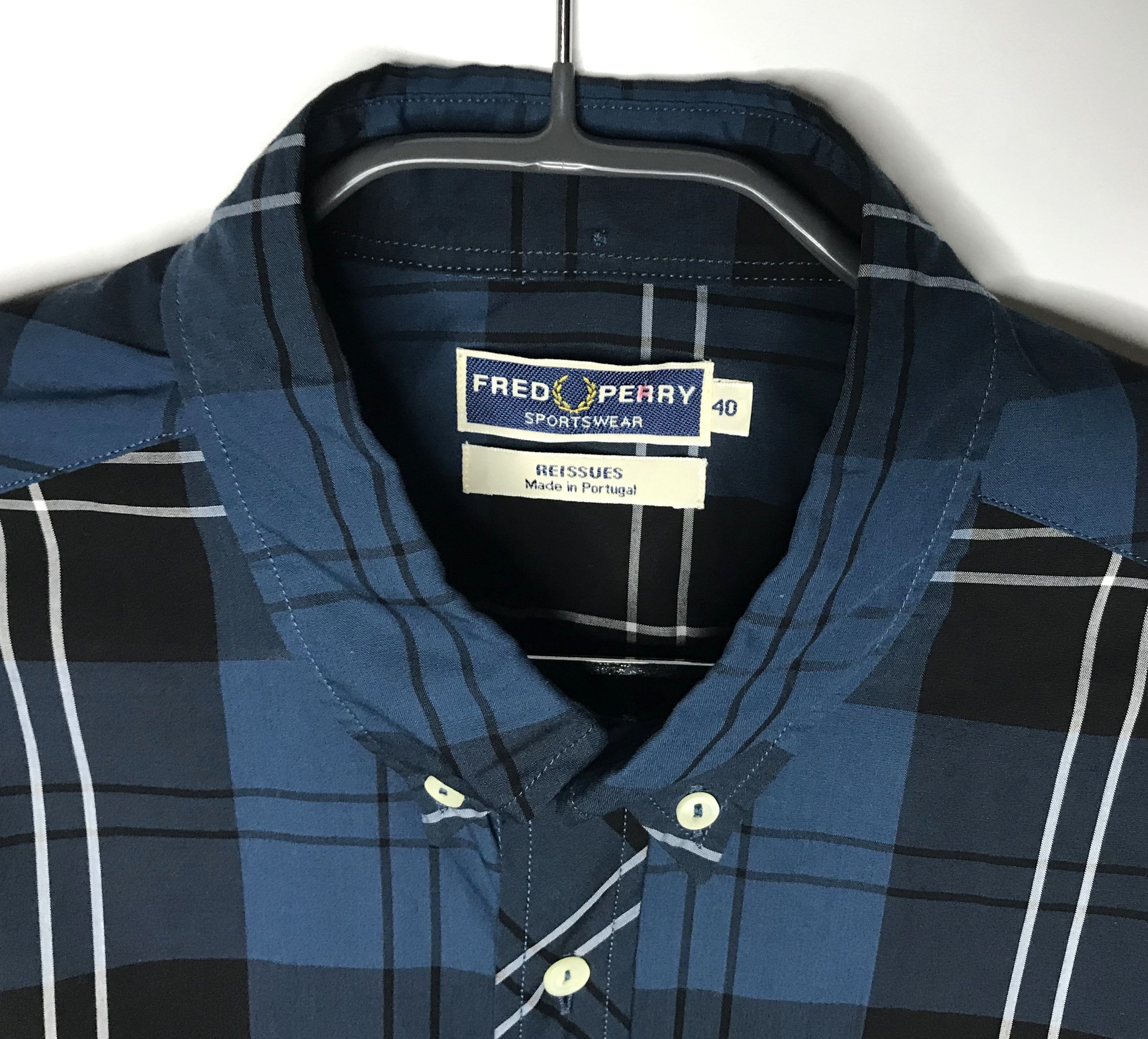 Fred Perry Fred Perry Mens Plaid Button Up Shirt Size M Size US M / EU 48-50 / 2 - 5 Thumbnail
