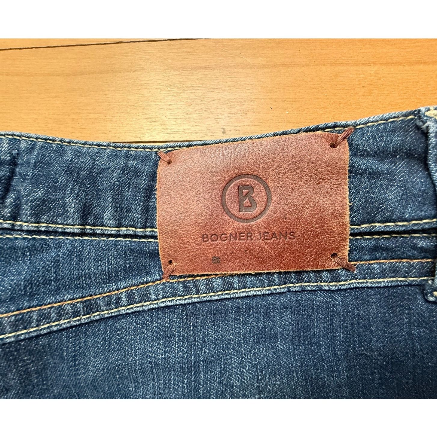 Bogner Bogner Jeans Premium Dark Wash Denim Skirt - Size 36 EU Size 27" / US 4 / IT 40 - 5 Thumbnail