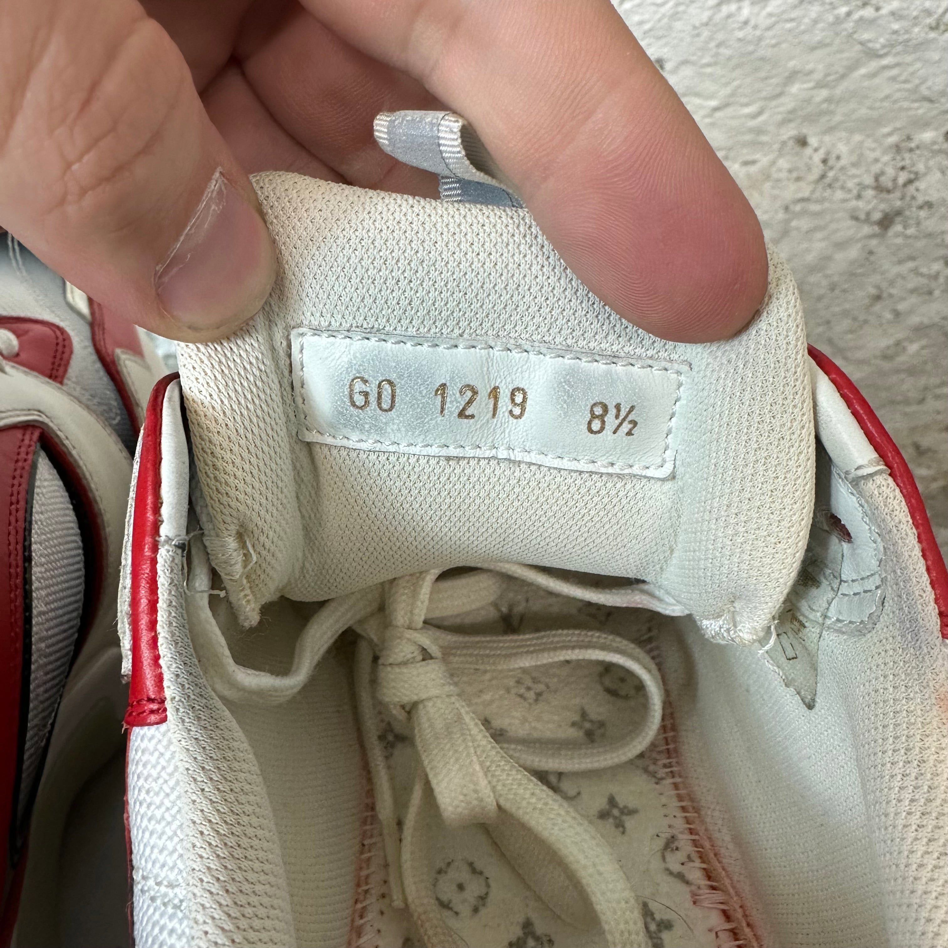 Louis Vuitton Louis Vuitton Red Black White Pulse Sneaker Sz 10 (8.5LV) Size US 10 / EU 43 - 7 Thumbnail