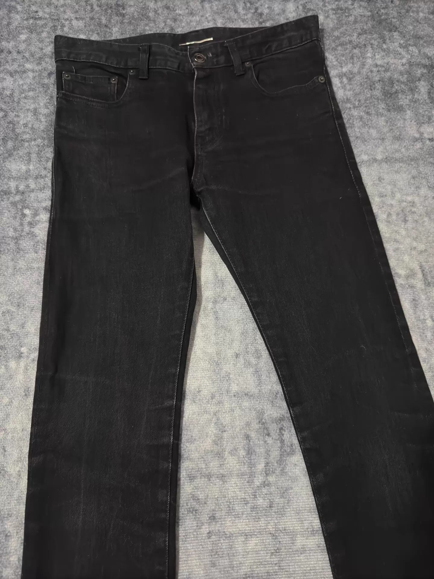Saint Laurent Paris Saint Laurent 13FW Hedi Slimane Black Claw Skinny Jeans 29 Size US 29 - 3 Thumbnail