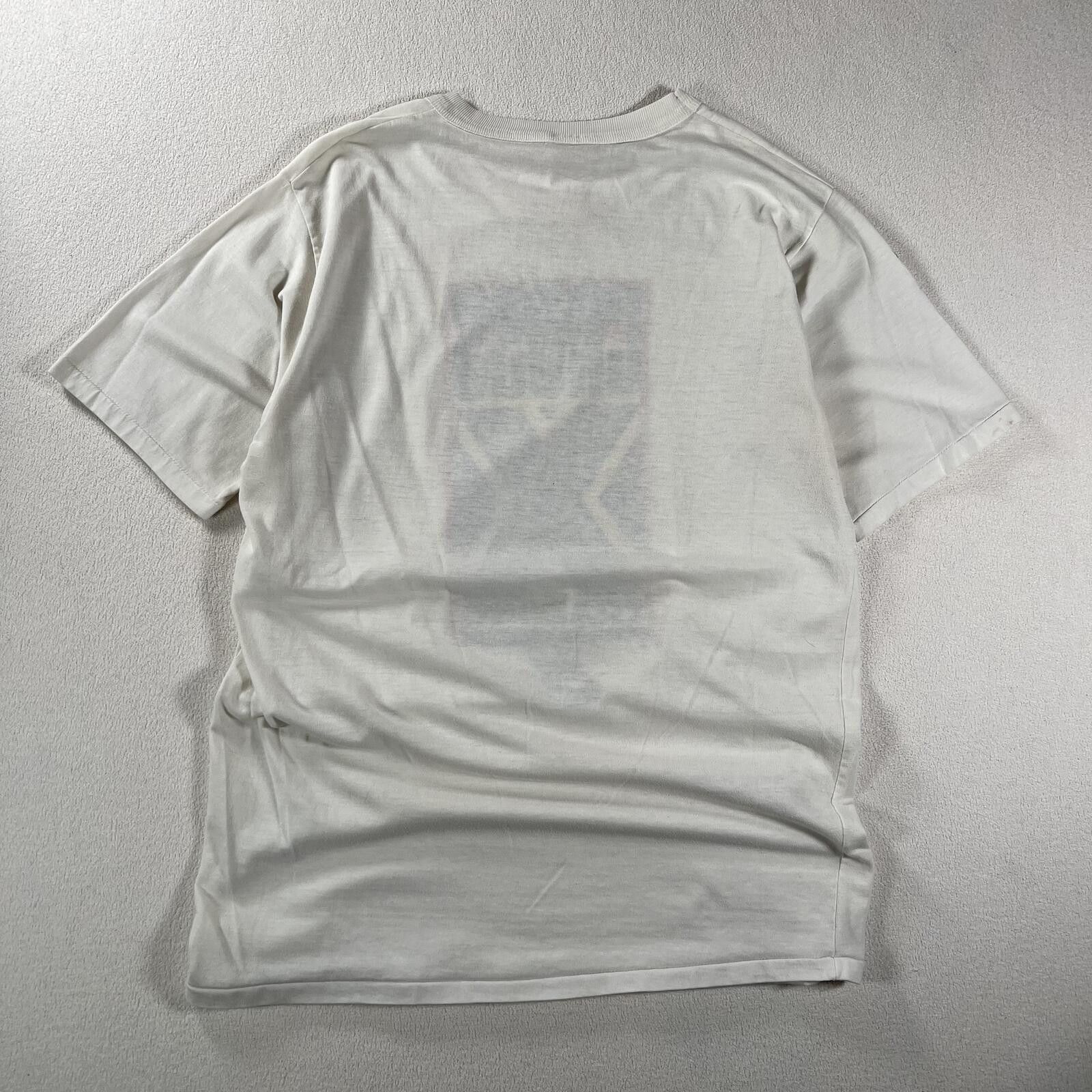 Nike Vintage 80s Nike Cross Fit X Training Single Stitch Tee Size US L / EU 52-54 / 3 - 2 Thumbnail