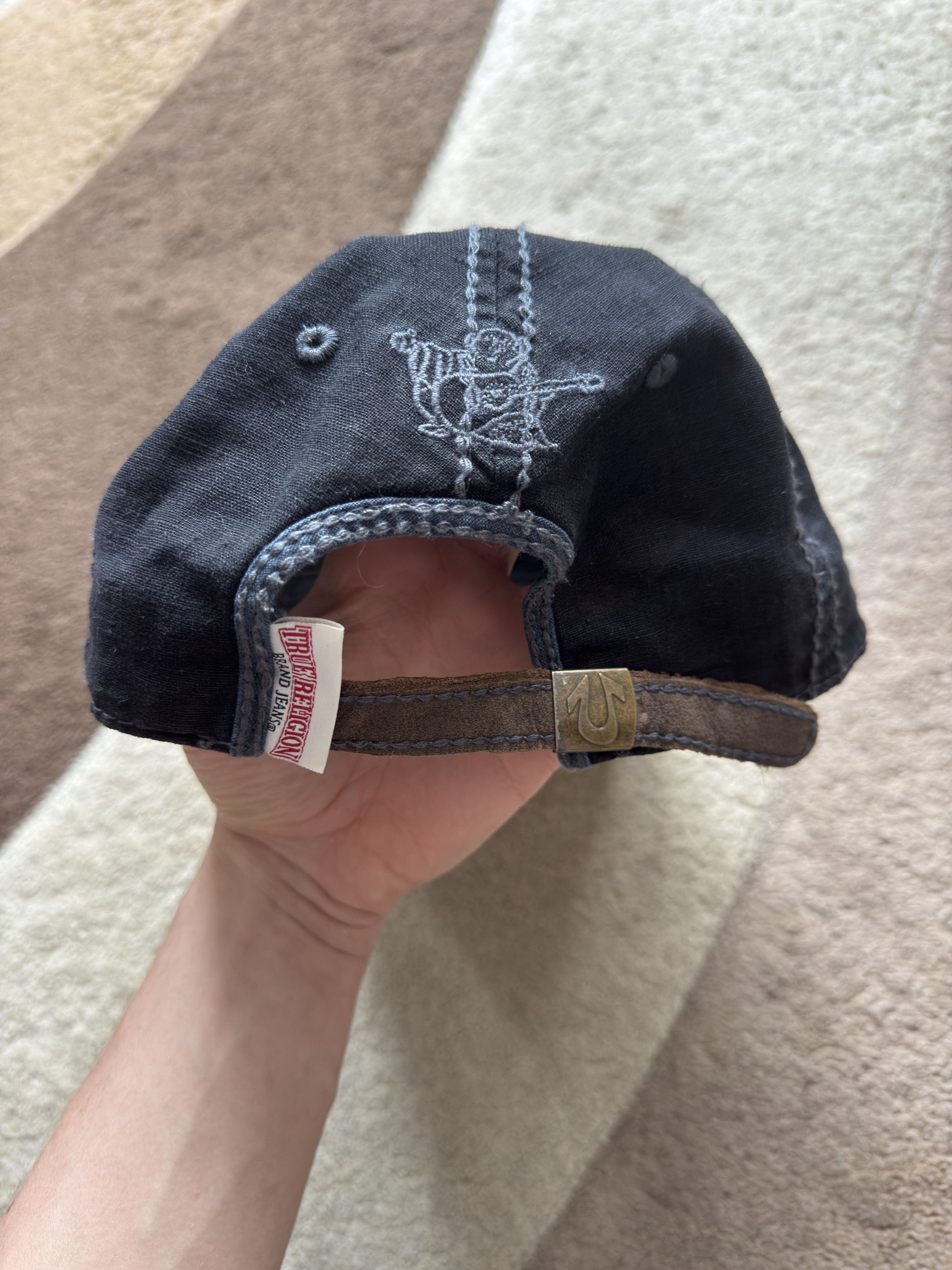 True Religion True Relgion Budha World Tour Cap Y2k Black Adjustable Size ONE SIZE - 5 Thumbnail