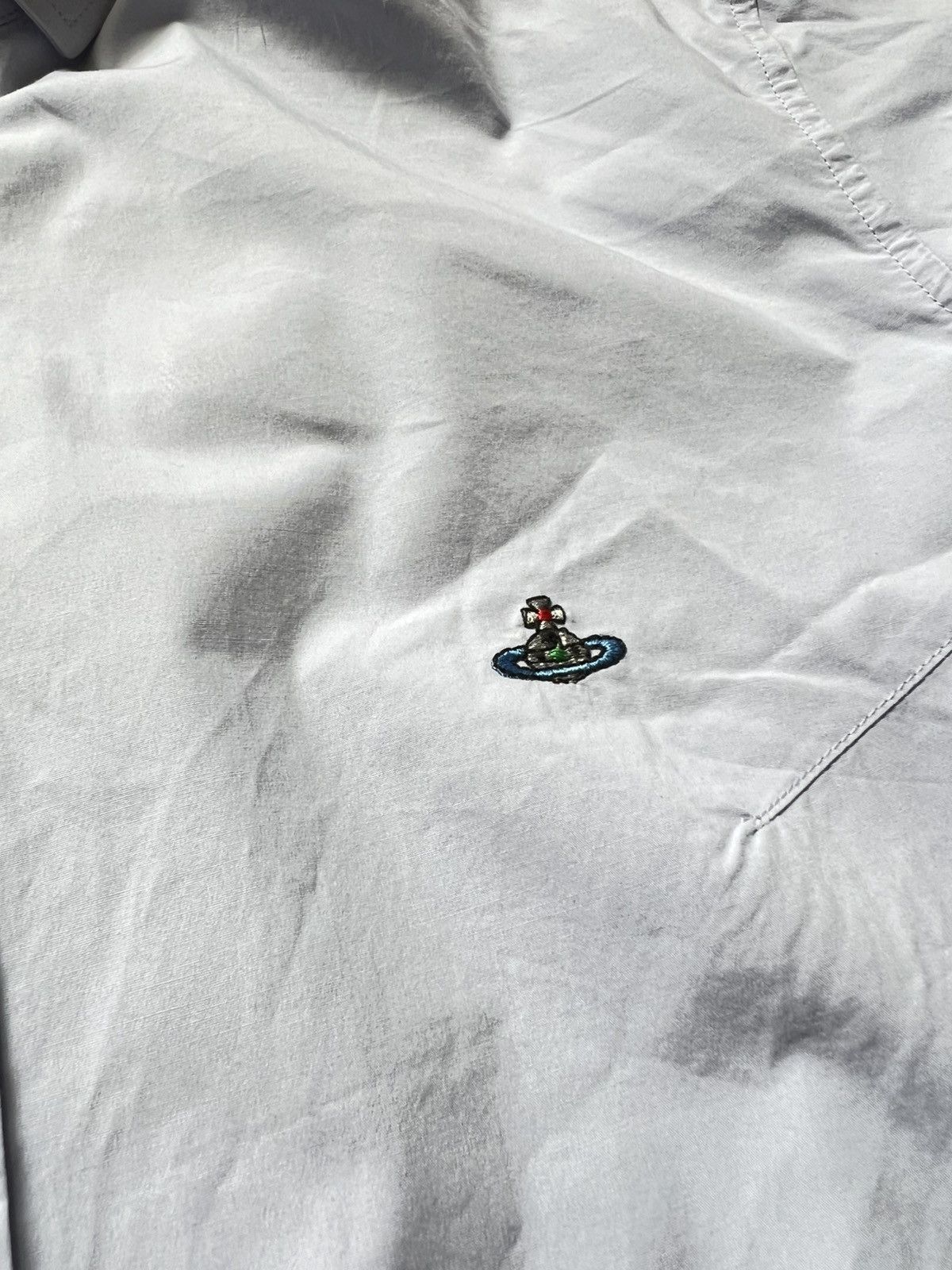 Vivienne Westwood Vivienne Westwood Button-Up Orb Shirt Made in Italy Size US XL / EU 56 / 4 - 2 Thumbnail