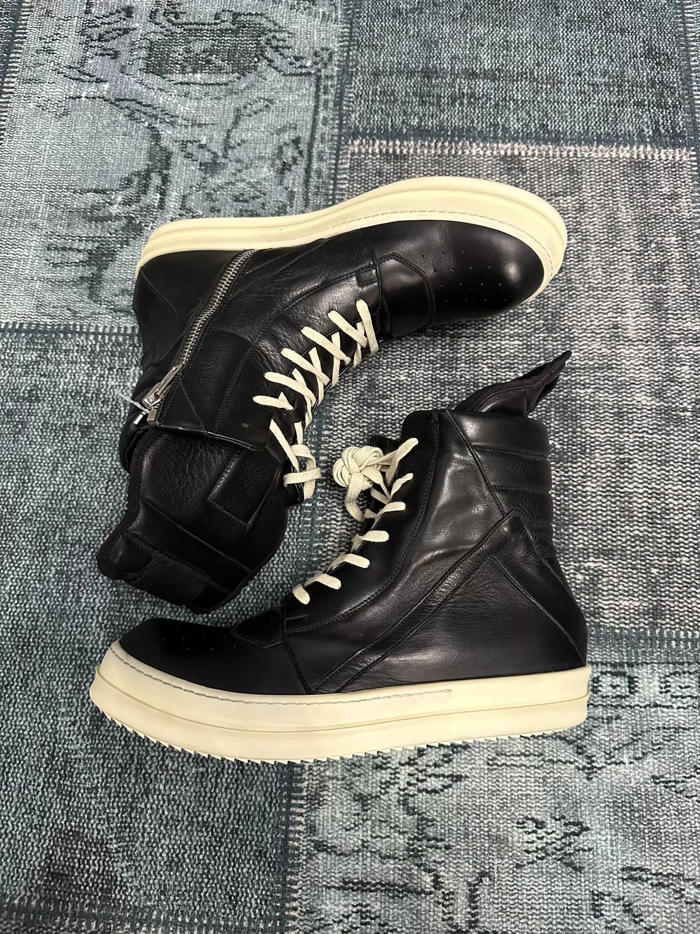 Rick Owens Rick Owens DRKSHDW Inverted Triangle Black Size 44 Size US 11 / EU 44 - 2 Thumbnail