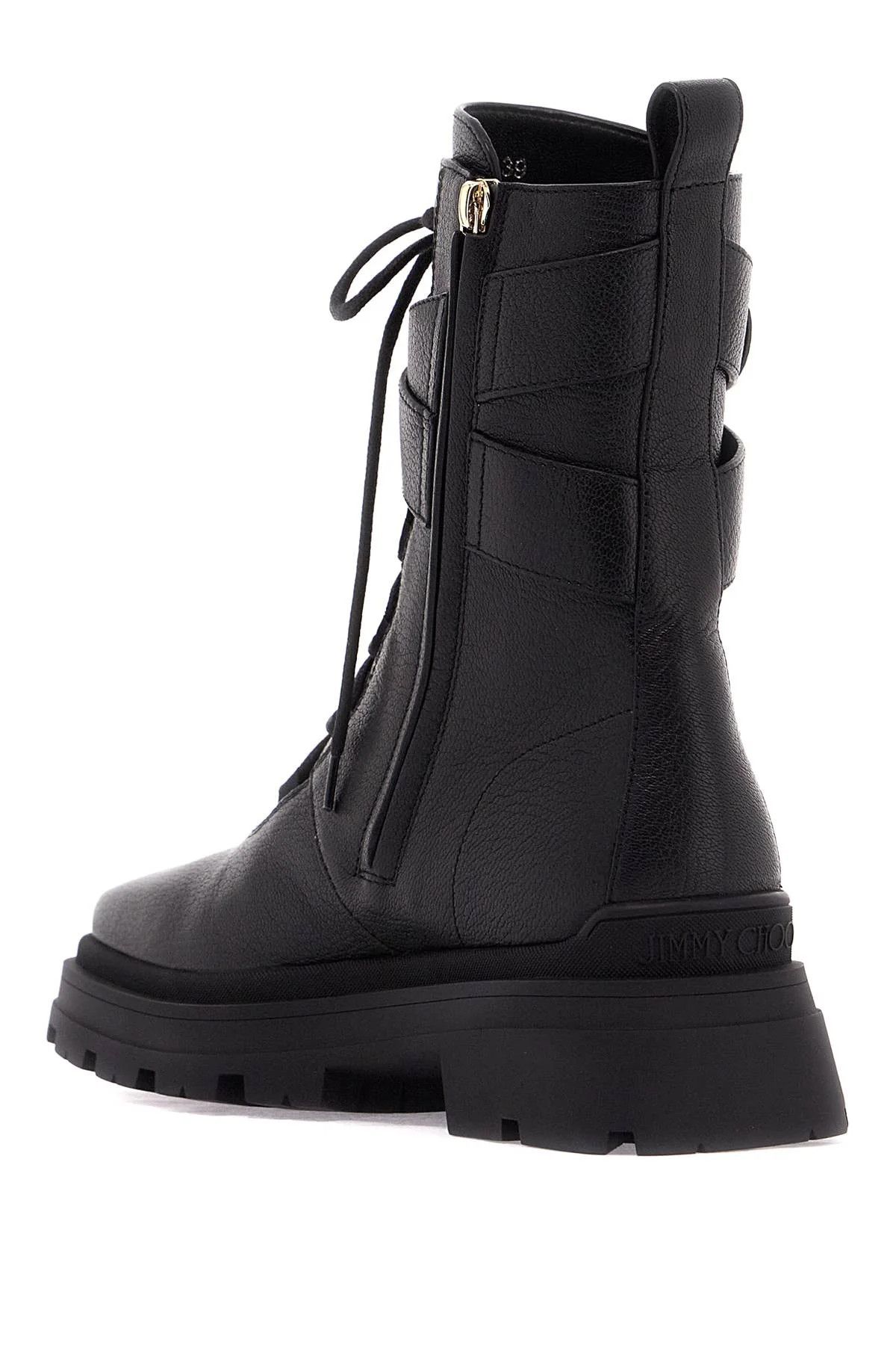 Jimmy Choo o1s22i1n1024 Noemi 45 Ankle Boots in Black Size US 7 / IT 37 - 3 Thumbnail