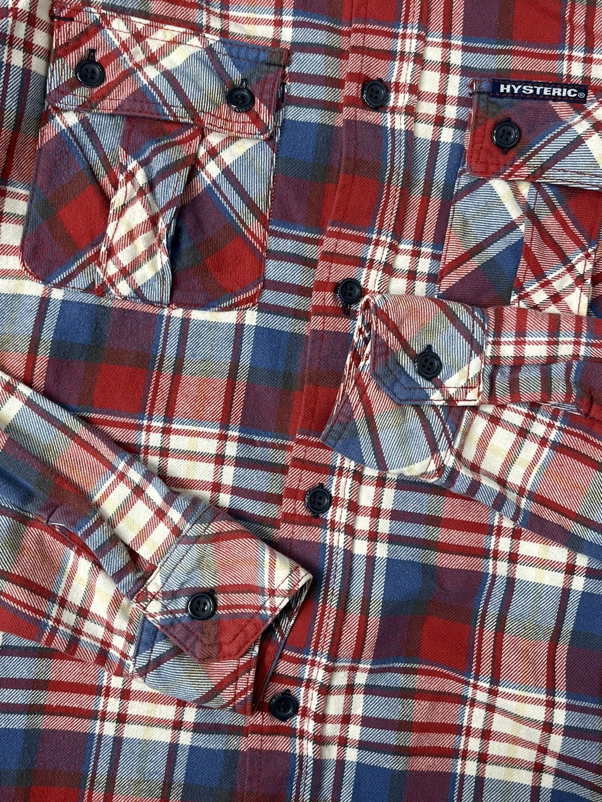 Hysteric Glamour × If Six Was Nine × Japanese Brand Hysteric glamour flannel shirt Size US S / EU 44-46 / 1 - 7 Thumbnail