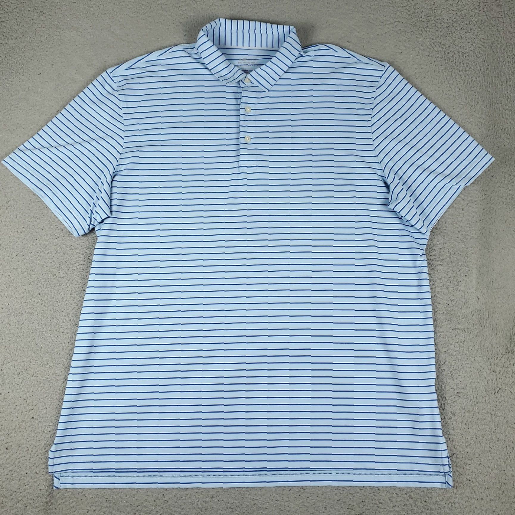 Vineyard Vines Vineyard Vines Polo Shirt Mens 2XL Blue Striped Palmero Golf Performance Polo Shirt Mens 2XL Blue Striped Palmero Golf Performance Size US XXL / EU 58 / 5 - 2 Thumbnail