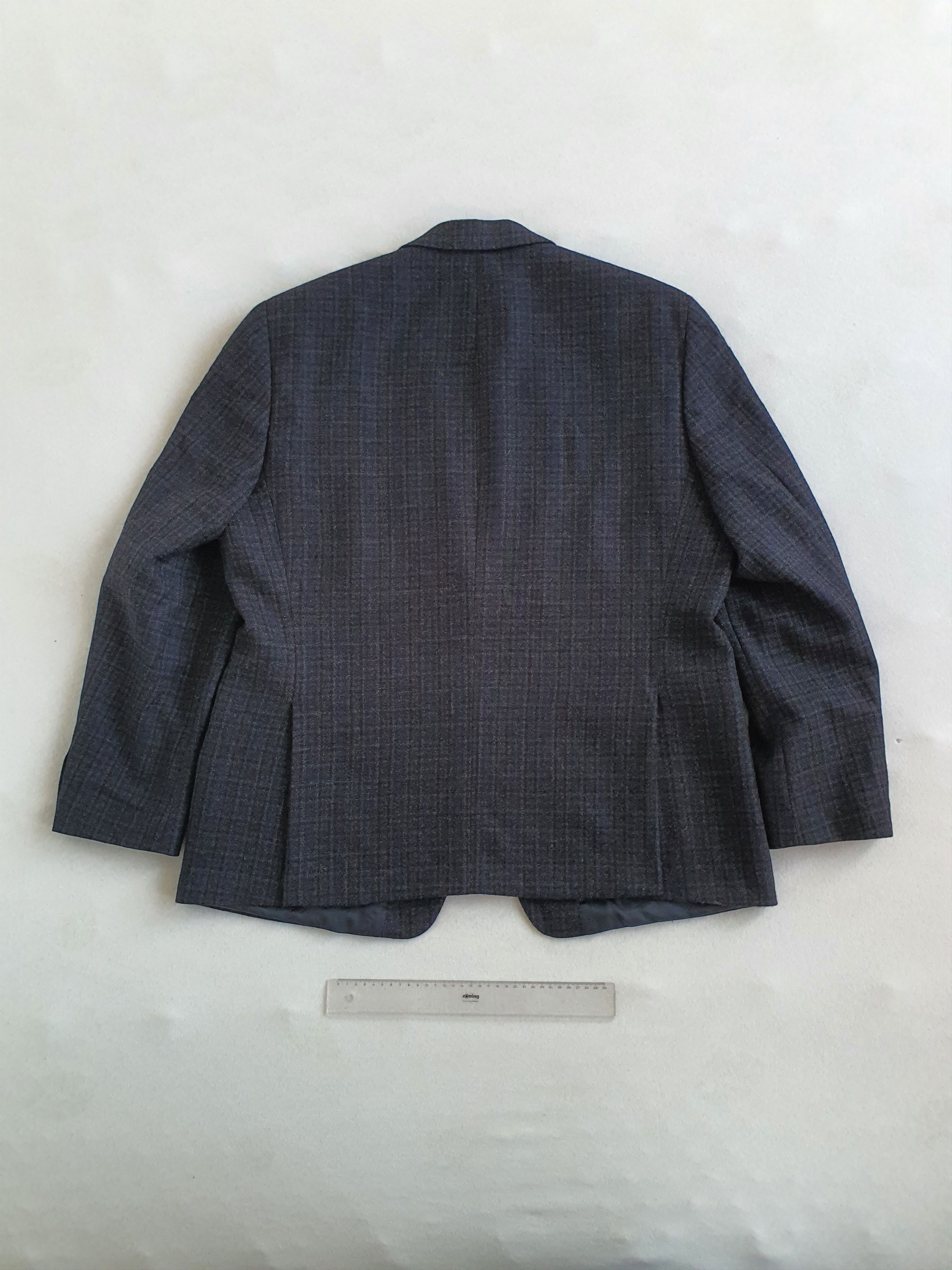 Ralph Lauren LAUREN (Ralph Lauen) - Windowpane Check Blazer Jacket Size 46R - 2 Thumbnail